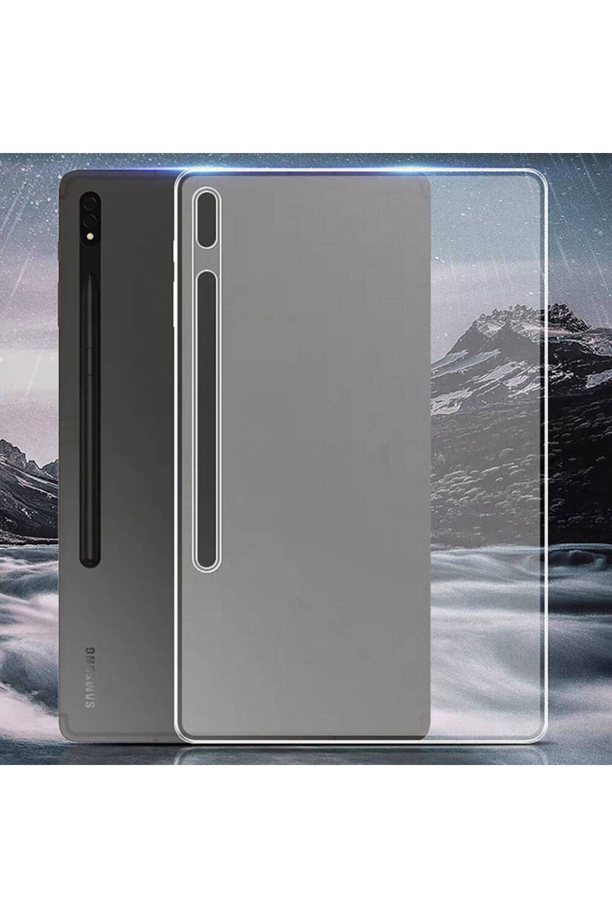 batuteknoloji Galaxy Tab S8 Ultra SM-X900 Kılıf Zore Tablet Süper Silikon Kapak