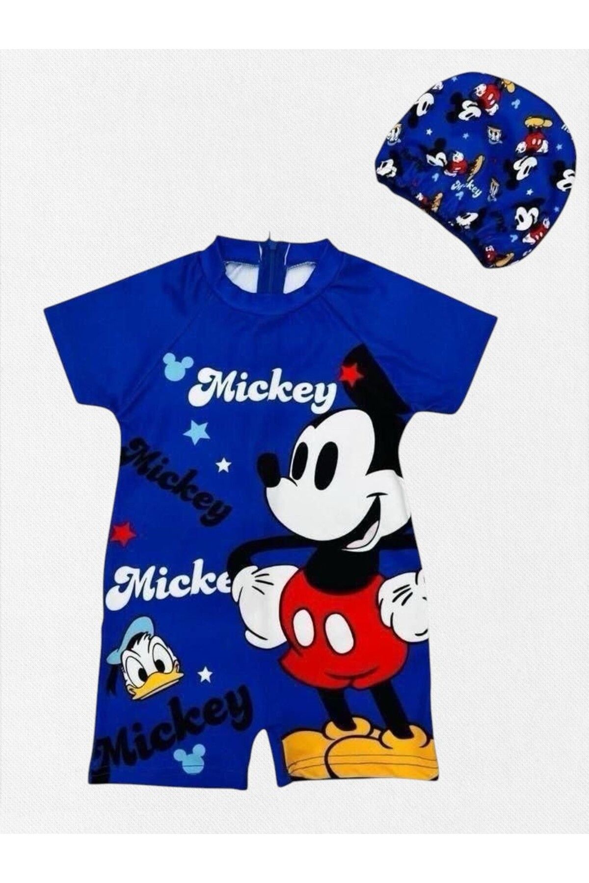 Fil Kids Costum De Baie Cu Mânecă Scurtă, Cu Mânecă Scurtă, Cu Uscare Rapidă, Cu Model Mickey, Pentru Băieți Masculin - 5-6 ani