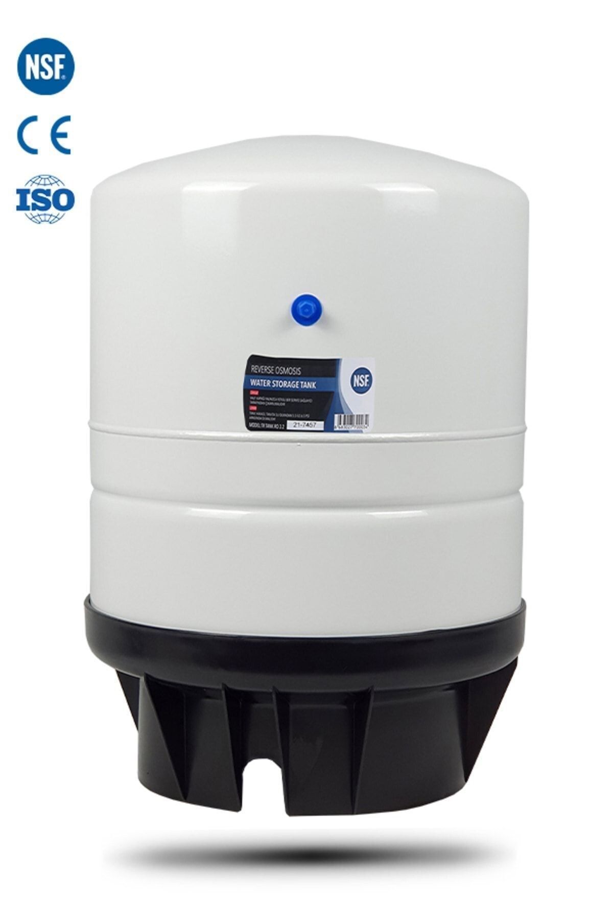 Filter Store 40 Litre ( 10.7 Galon ) Su Arıtma Cihazı Metal Genleşme Su Tankı Su Arıtma Deposu 40 Litre