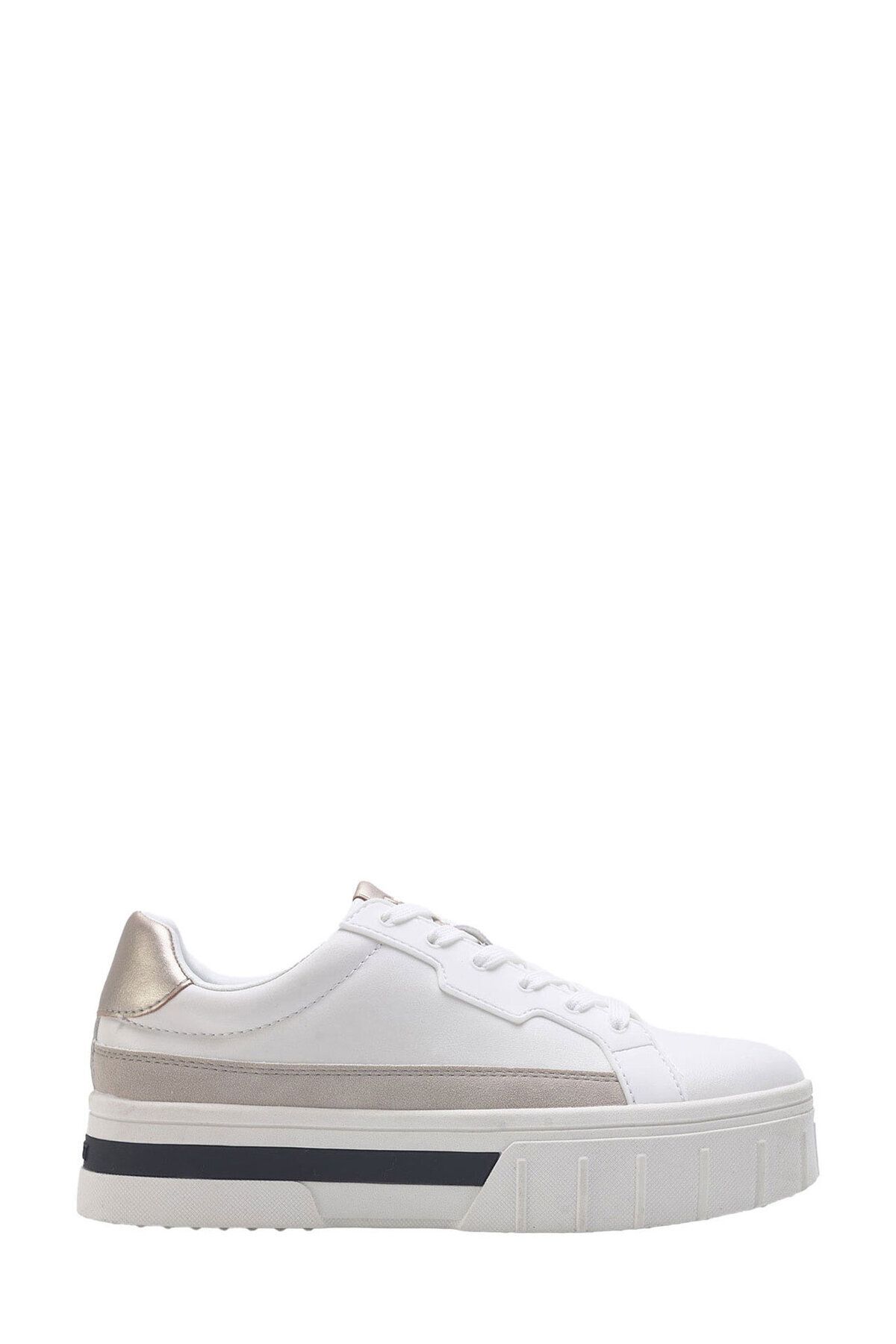 Nine West Novellum Krem Kadın Sneaker