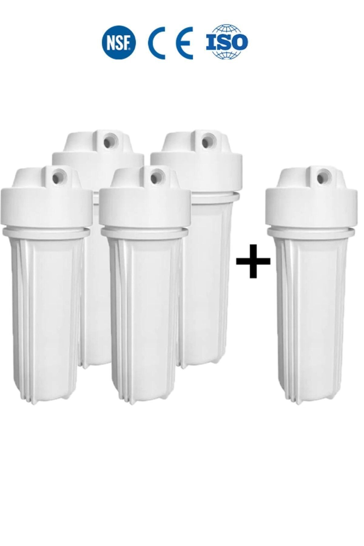 Filter Store Açık Kasa Su Arıtma Cihazı Uyumlu 10″ Mat Housing Filtre Kabı – 5’li Paket