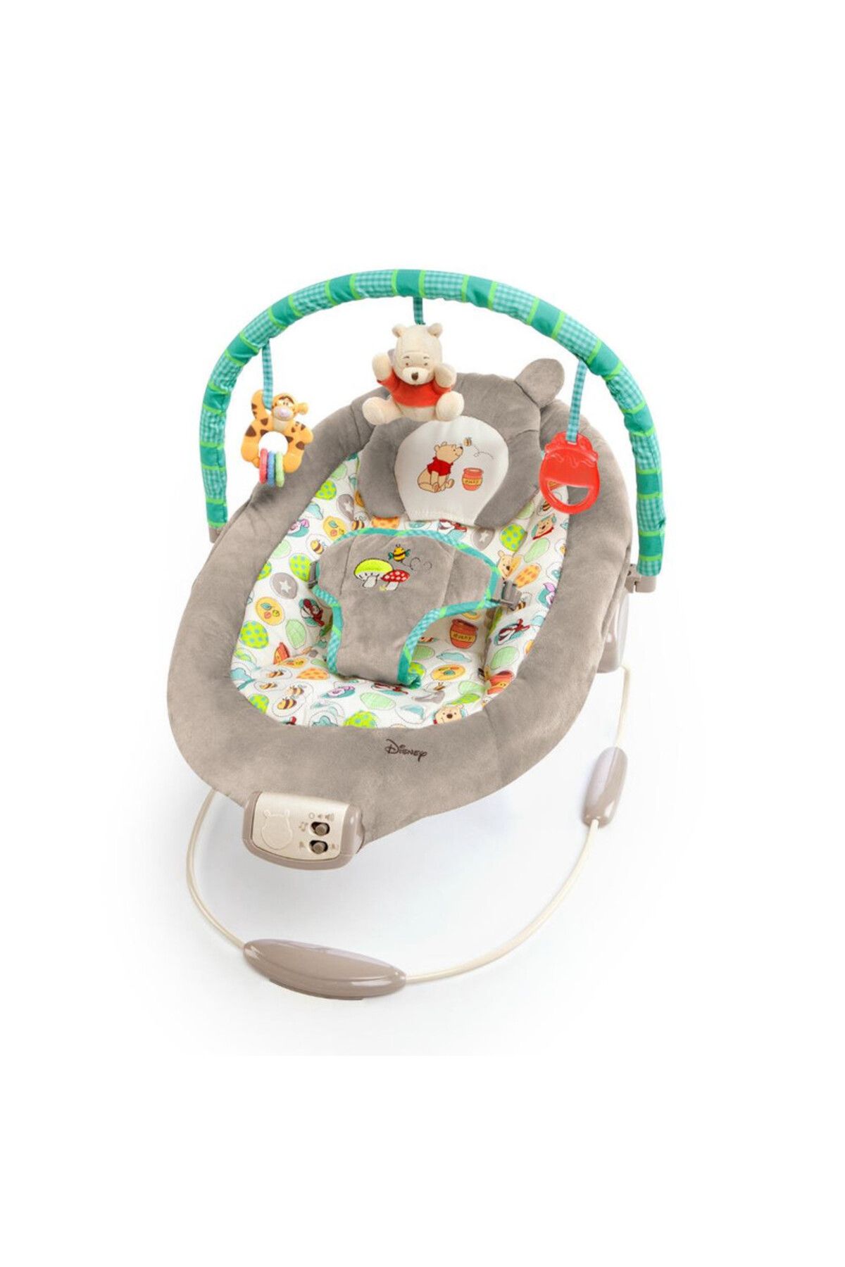Bright Starts-- Winnie the Pooh Dots & Hunny Pots Bouncer, 0 to 6 months 1