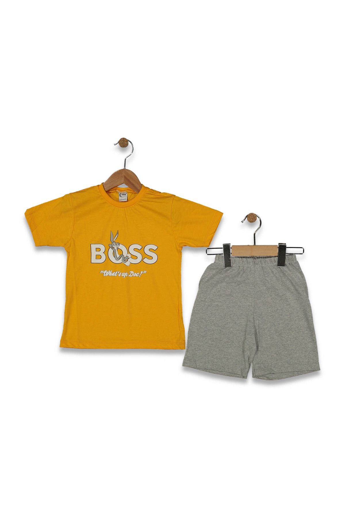 NNK exclusive Boss Baskılı Çocuk Takımı