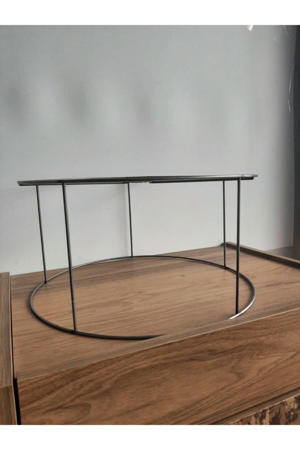 571 Store Hobi Abajur Ve Lambader Teli Çemberi 40 Cm Çap 20 Cm Yükseklik Büyük Boy