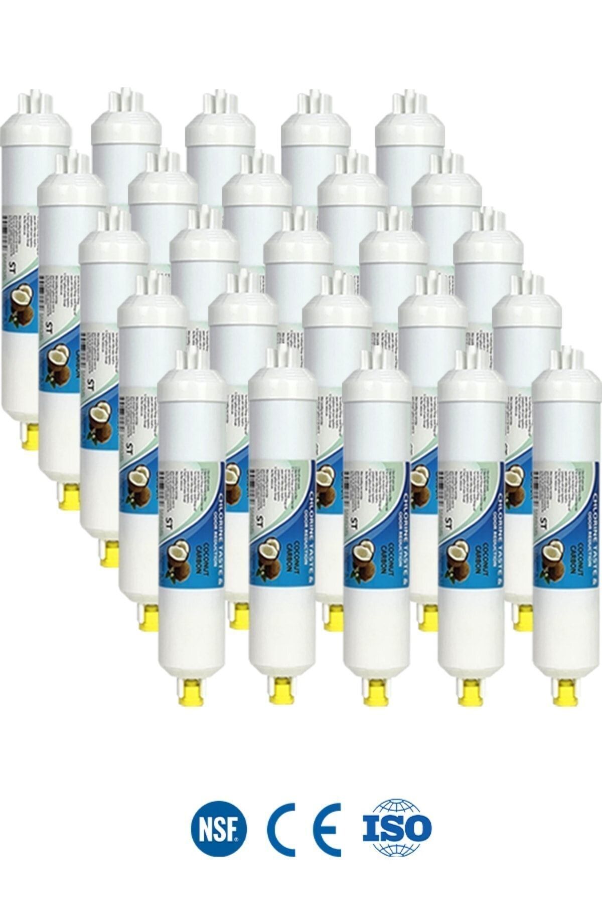 Filter Store Yeni Nesil Tüm Cihazlara Uyumlu 1100 Iodine Tatlandırıcı Filtre Son Karbon 25 Adet