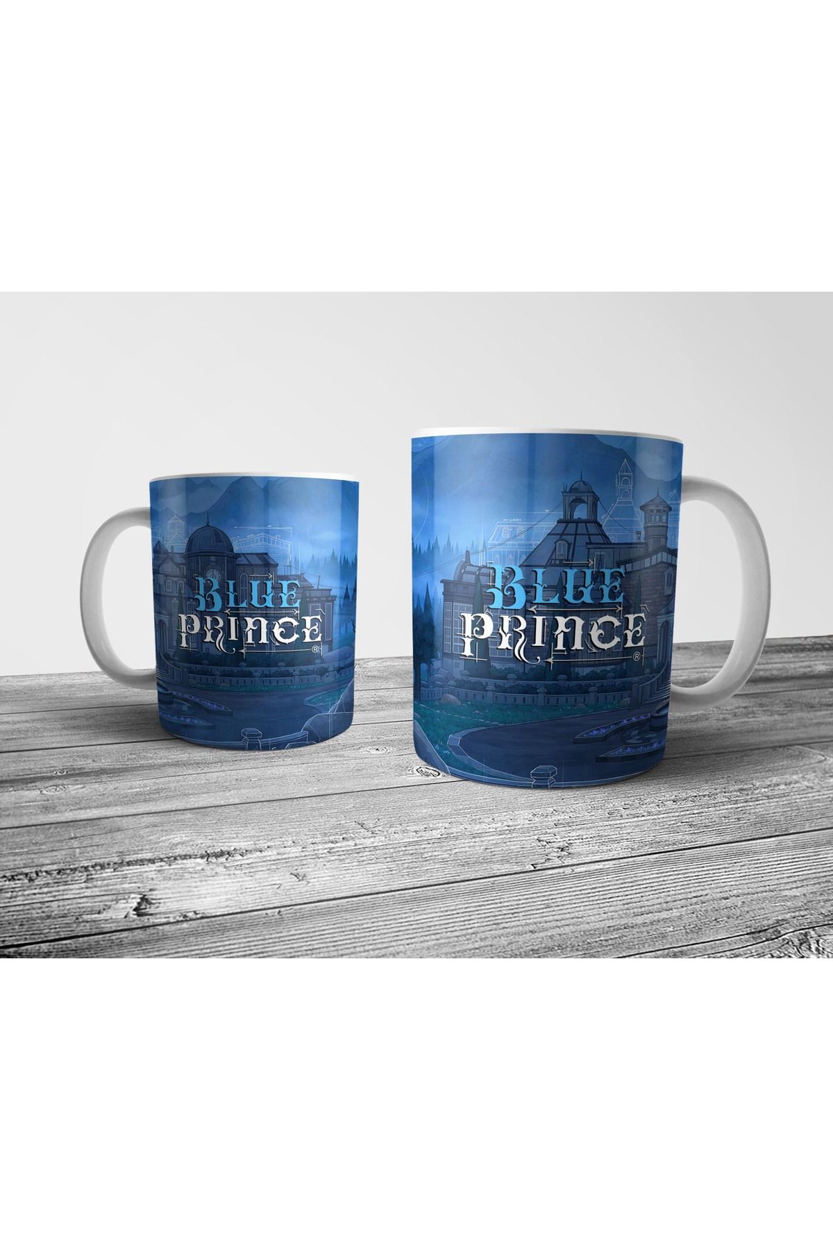 Pixxa Blue Prince Kupa Bardak Model 2