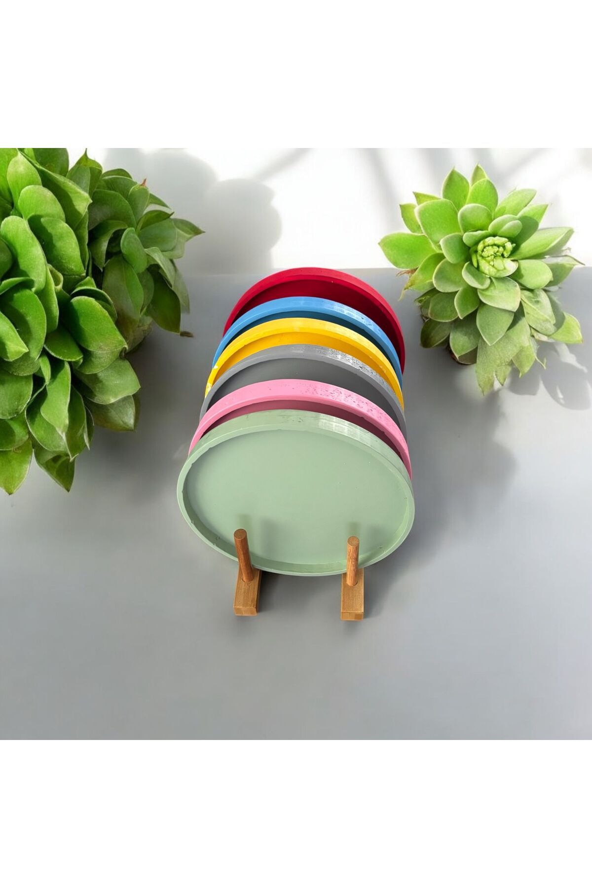lambader Oval Sunum Tepsisi&Dekoratif obje 6 Adet