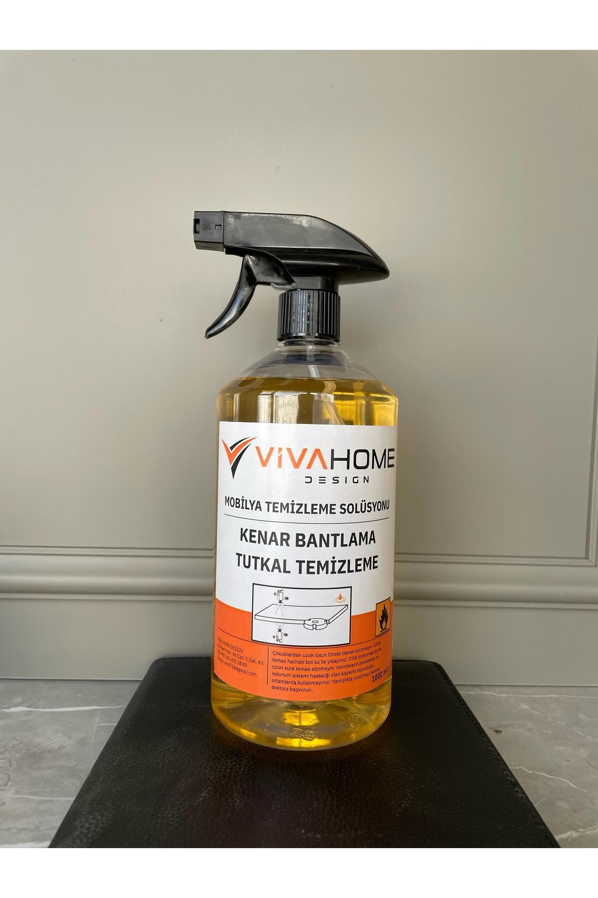viva home design MOBİLYA TEMİZLİK SOLVENTİ 1 Lt