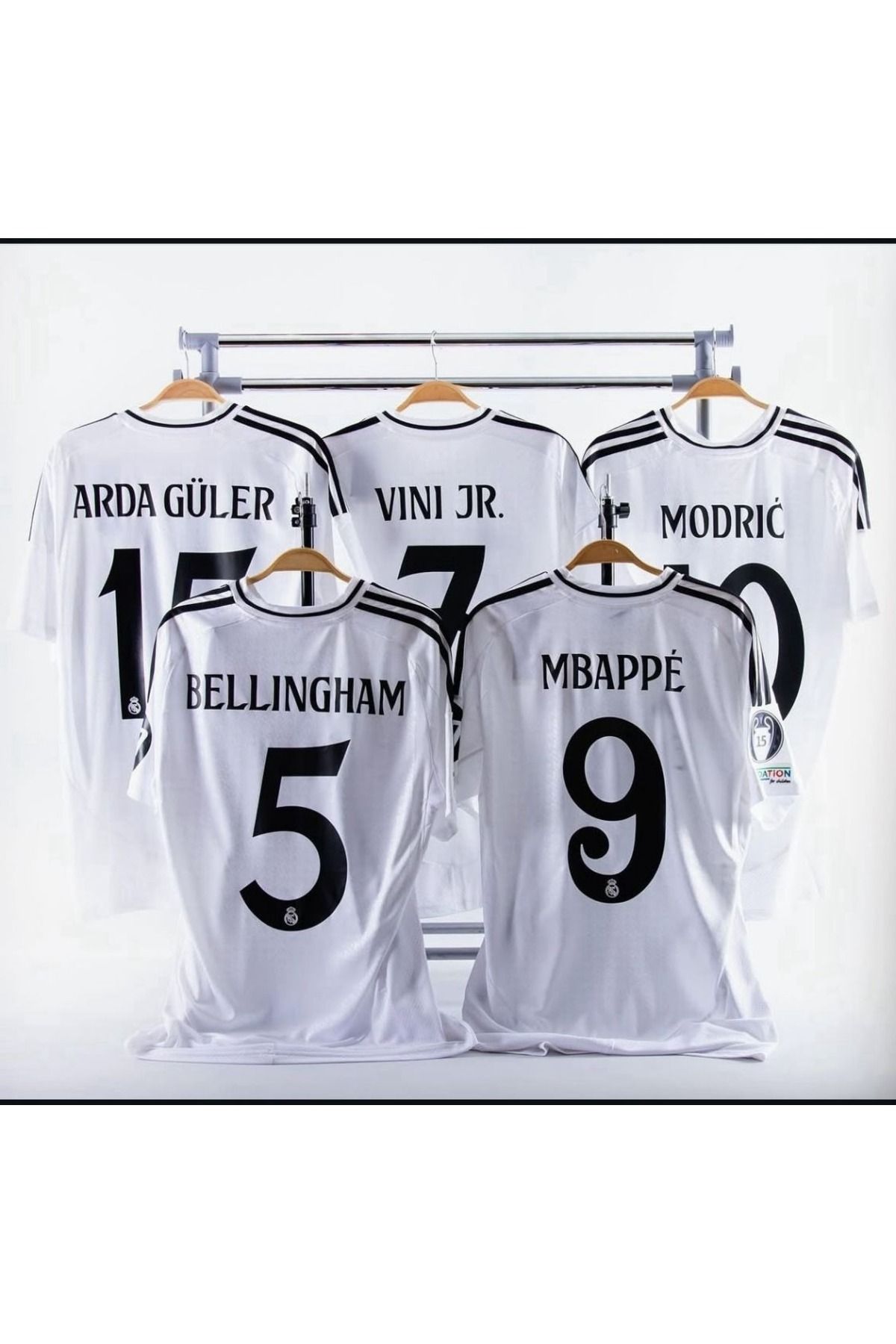 AJAX STAR R.E.A.L. M.A.D.R.İ.D 2024-25 İÇ SAHA BEŞLİ KOMBİN YETİŞKİN FORMASI (5Lİ)
