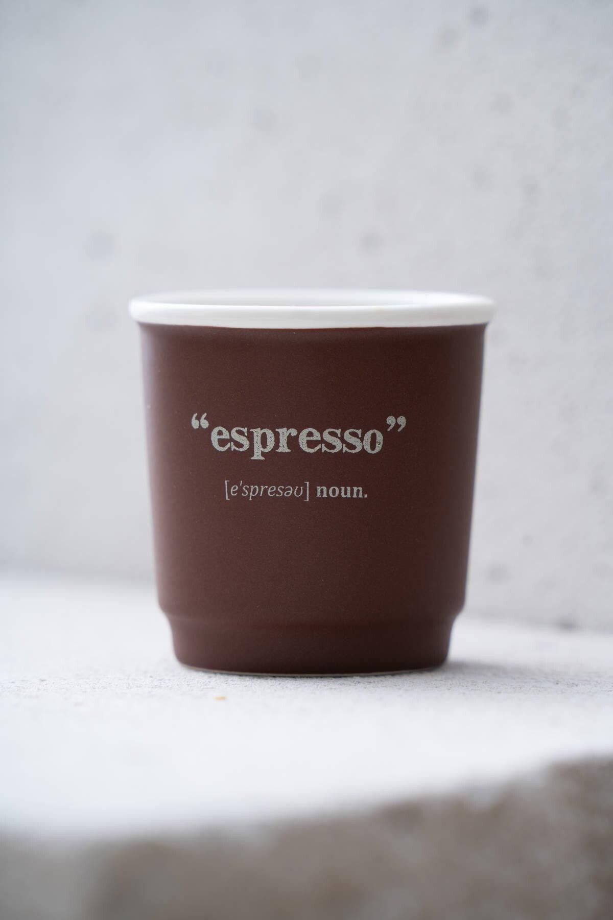 ACAR 7460 Blush Espresso Kupa 90 cc Bordo
