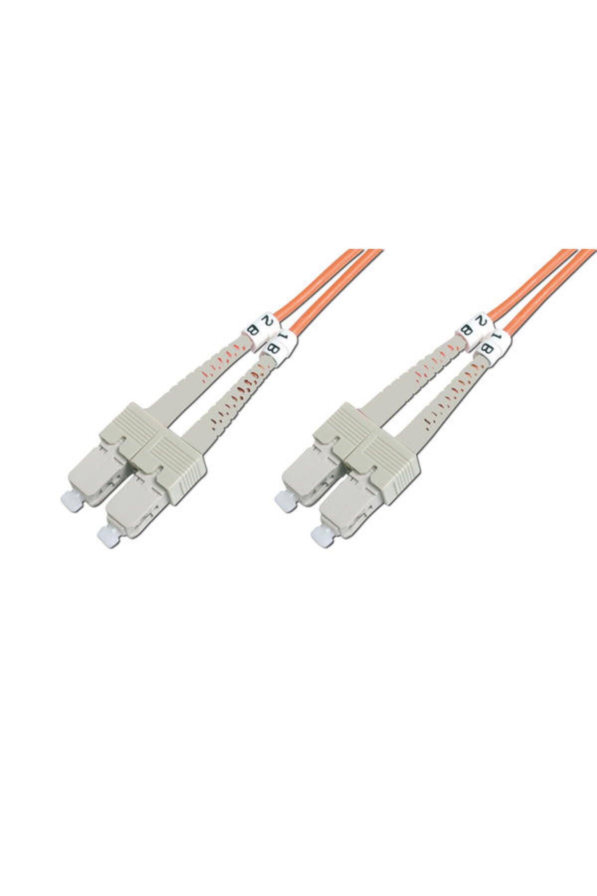 Beek BC-FO-5SCSC-10 10 Mt SC-SC Multimode 50/125 3.0mm OM2 LSZH Multimode Fiber Optik Patch Kablo