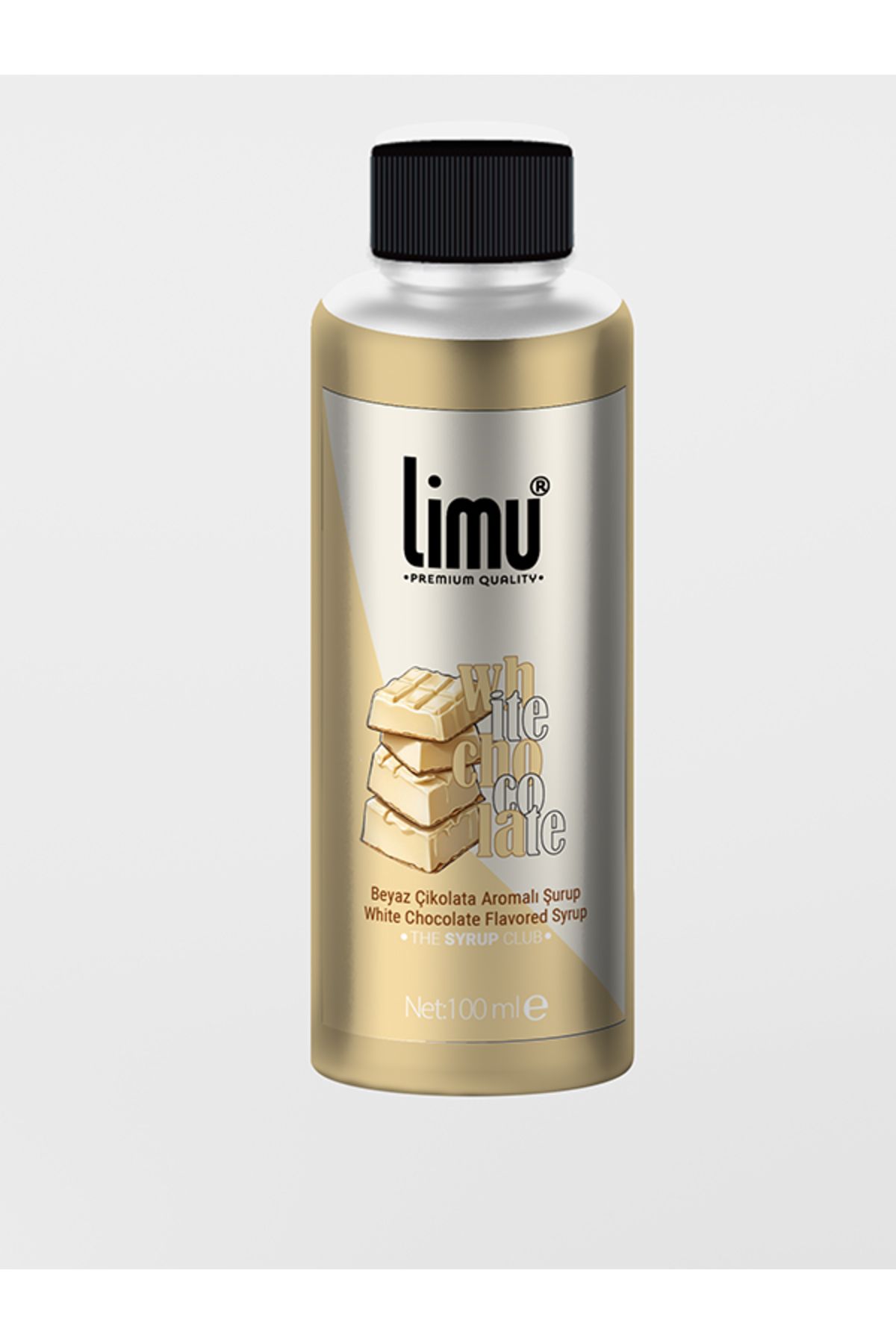 limu Beyaz Çikolata Aromalı Kahve Şurubu (Yeni Yüksek Aromalı) 100 ml