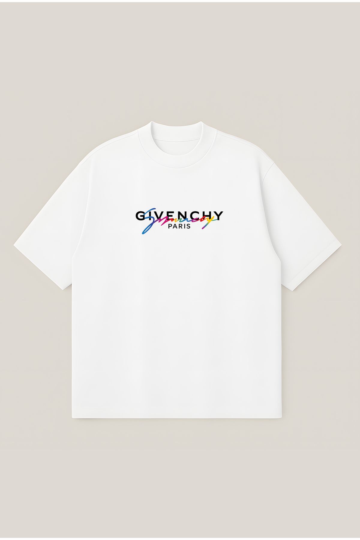 Moon Dancer Luxary Unisex Oversize Baskılı Boxy Fit Kalın Kumaşlı T-shirt