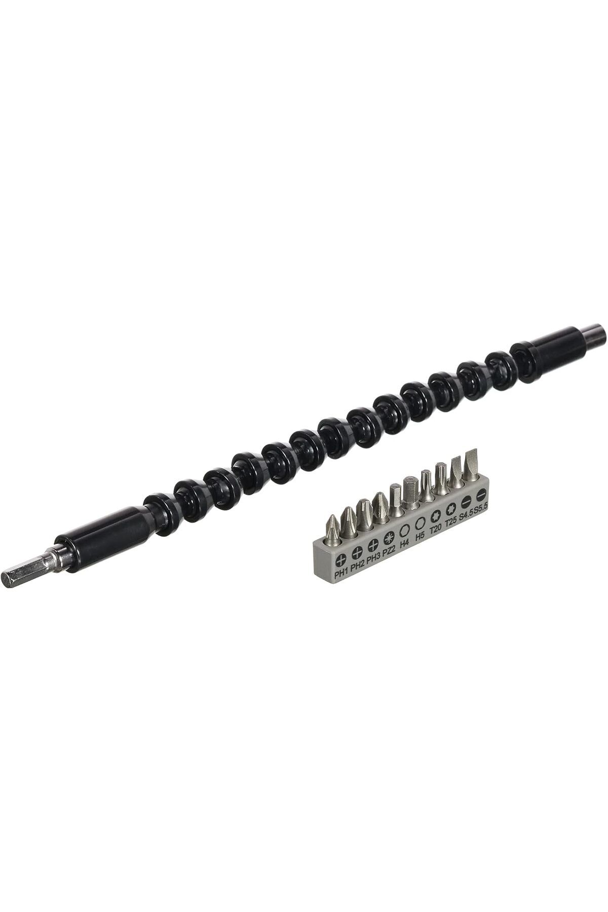 STOREMAX ysstorex Professional Accessories Vidalama Ucu, Gri, 11 Adet StarColxlection 655141