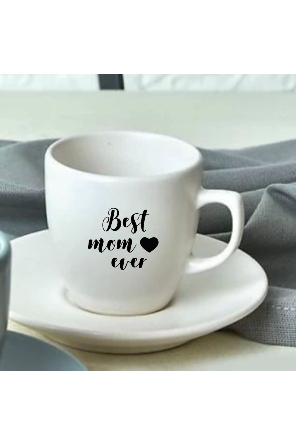 Çinihome Mug Kupa- Anneler Gününe Özel Baskılı Türk Kahve Fincanı 6