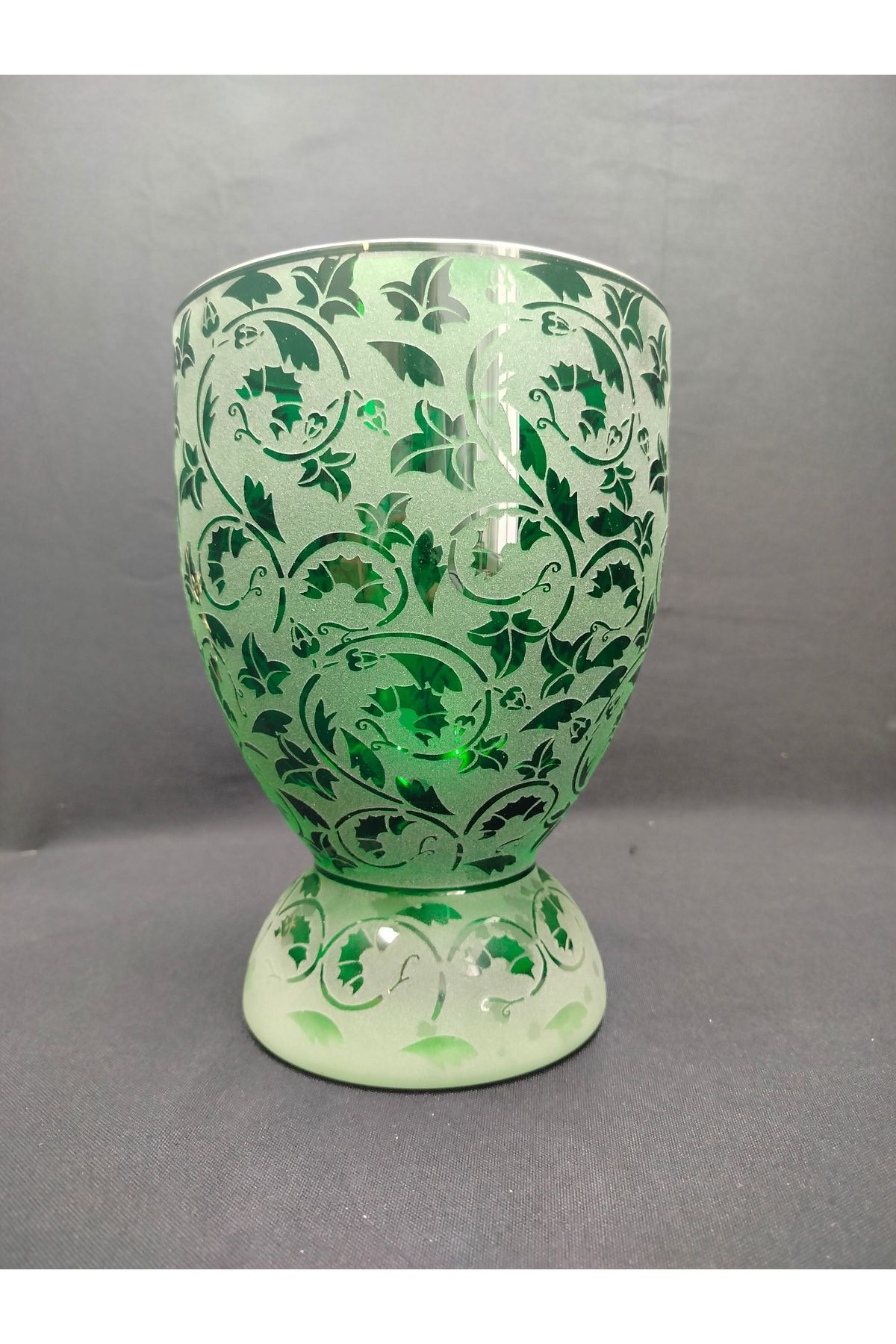 daisyglass PAŞABAHÇE GOLDİNİ KRİSTAL VAZO