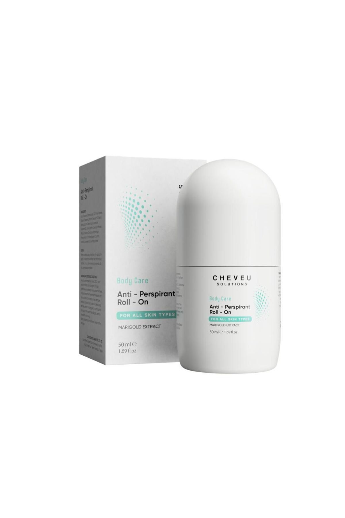 Cheveu Solutions-Anti-Perspirant Roll-On with Woody Aromatic Notes and Calendula Extract 1