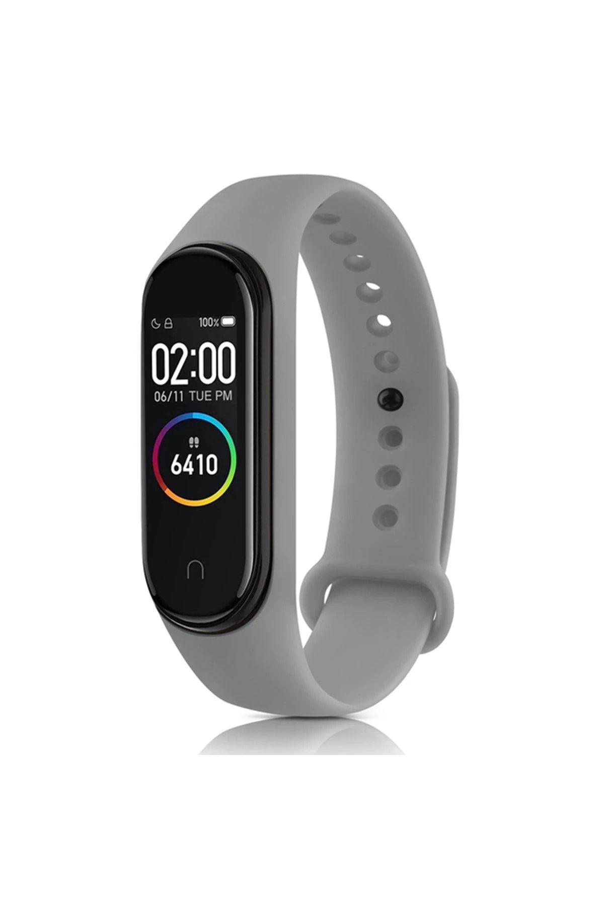 NewFace Xiaomi Mi Band 7 Klasik Kordon - Açık Gri YKTSN