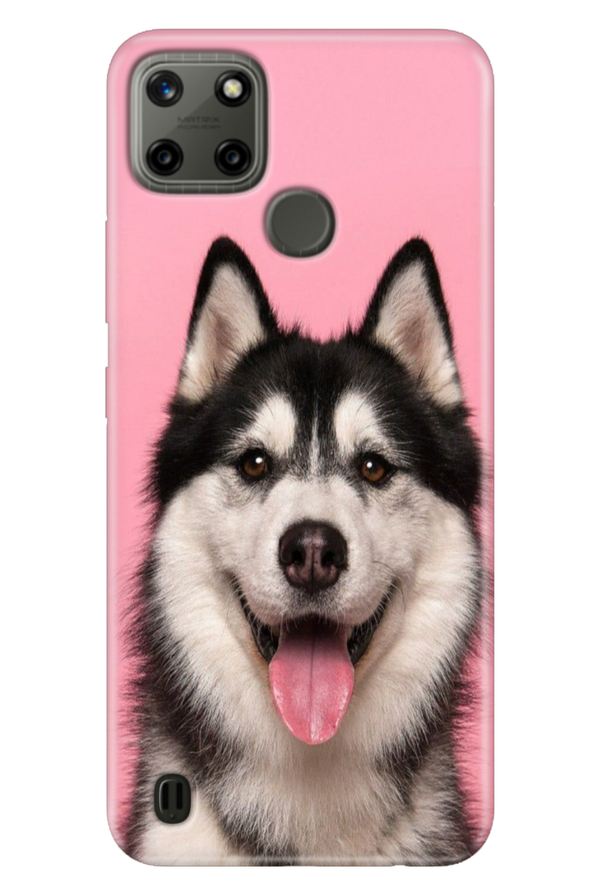 Realme C21Y - Realme C25Y Sheath Colorful TPU UV Printed Patterned Silicone Hasky