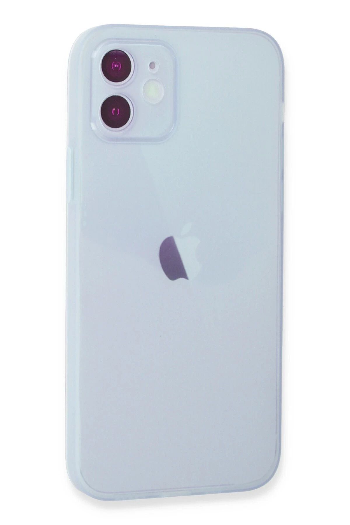 NewFace iPhone 12 TakımKılıf Silikon - Turkuaz ALMLA