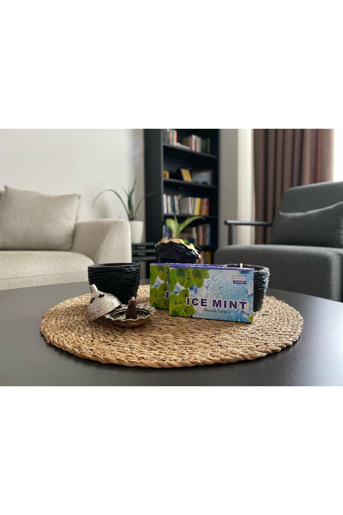 HEDİYESELİ Ice Mint Konik Tütsü 10 Adet