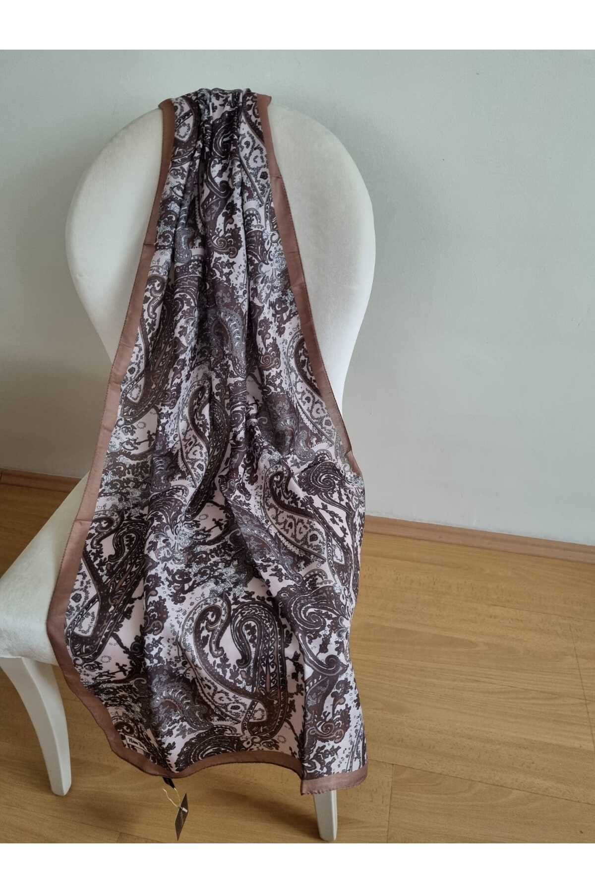 Milenam Etnik Desenli Soft Şal başörtüsü