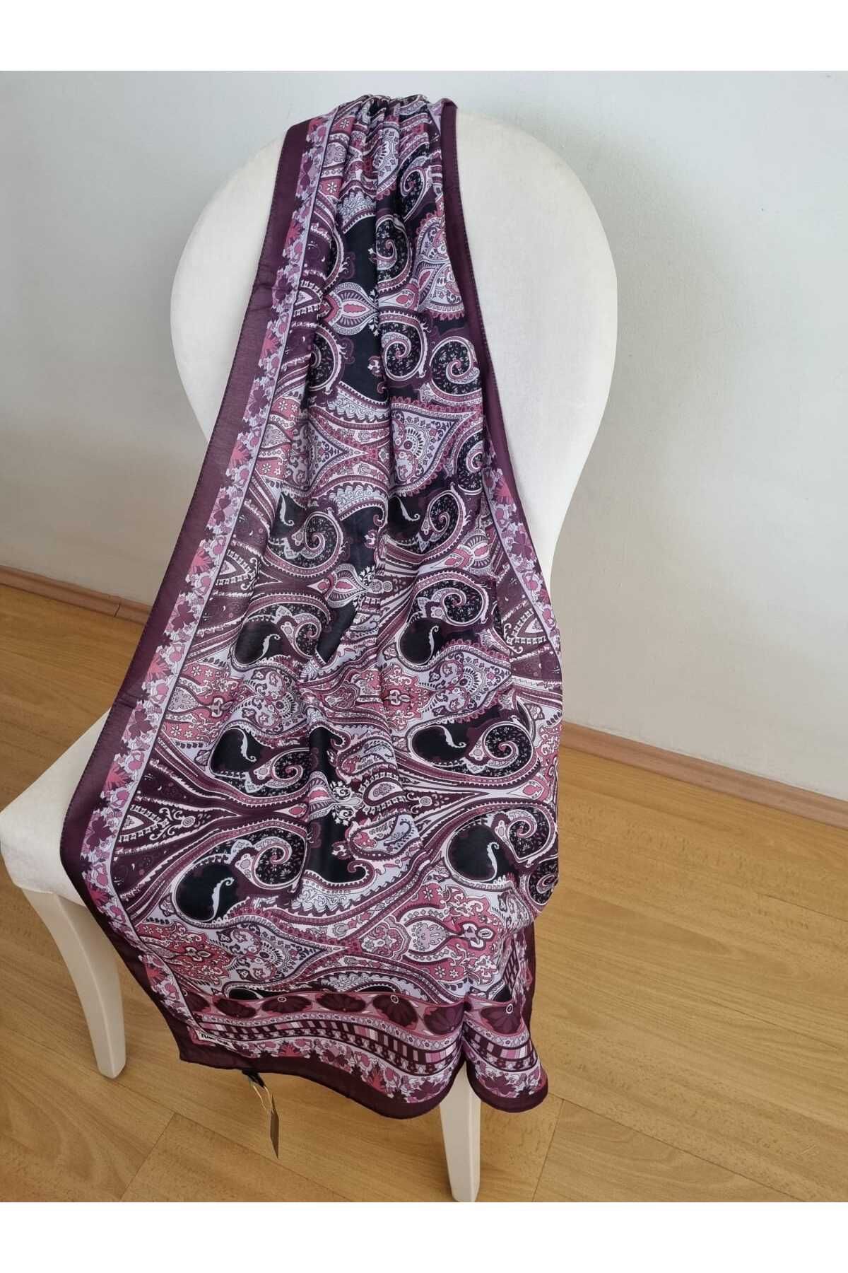 Milenam Etnik Desenli Soft Şal başörtüsü