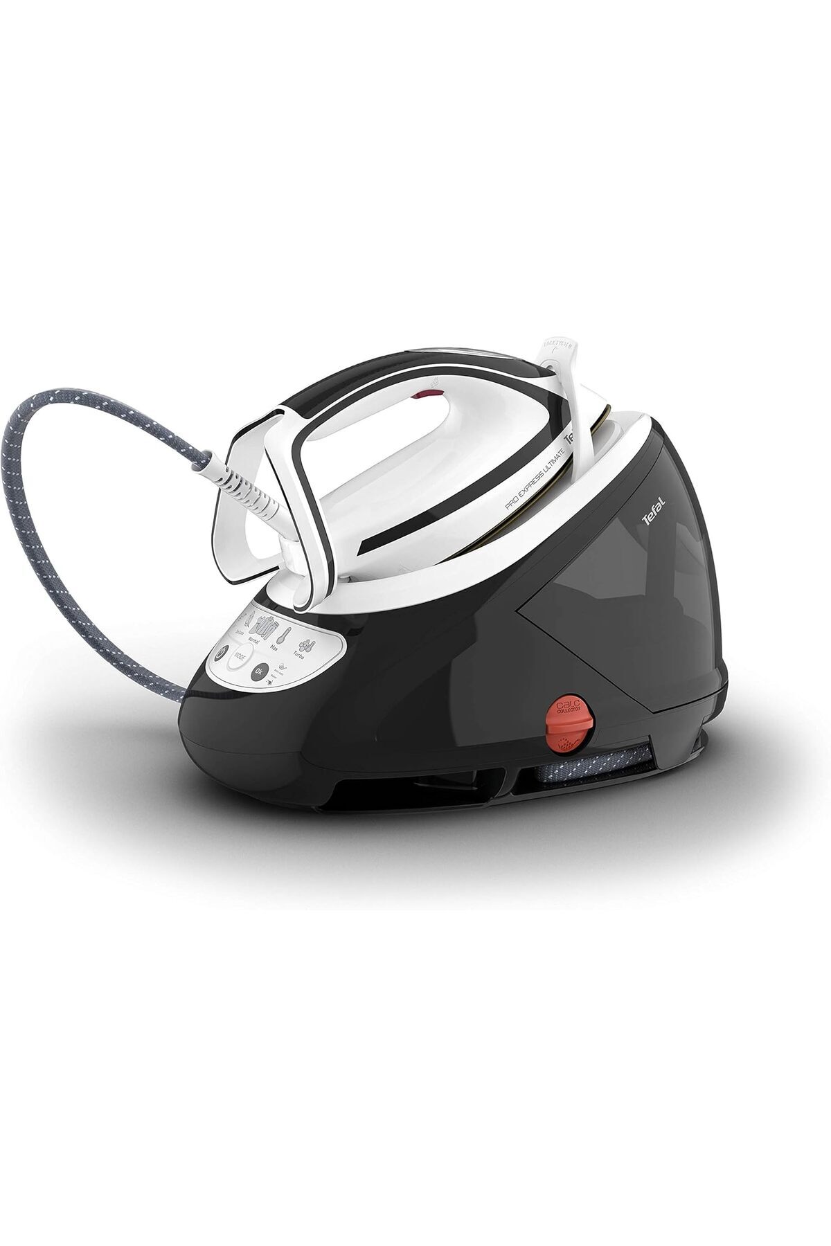 TEFAL-High Pressure Steam Generator Iron, Pro Express Ultimate, Black & White, 1.9 L, GV9550 1