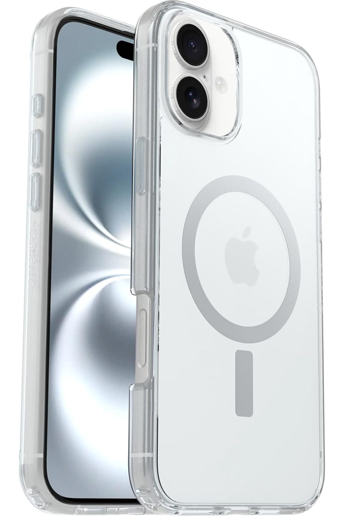 STOREMAX cmllashop Symmetry Serisi iPhone 16 Plus Uyumlu Şeffaf MagSafe Şeffaf Kılıf, Darbeye ve Düşmey