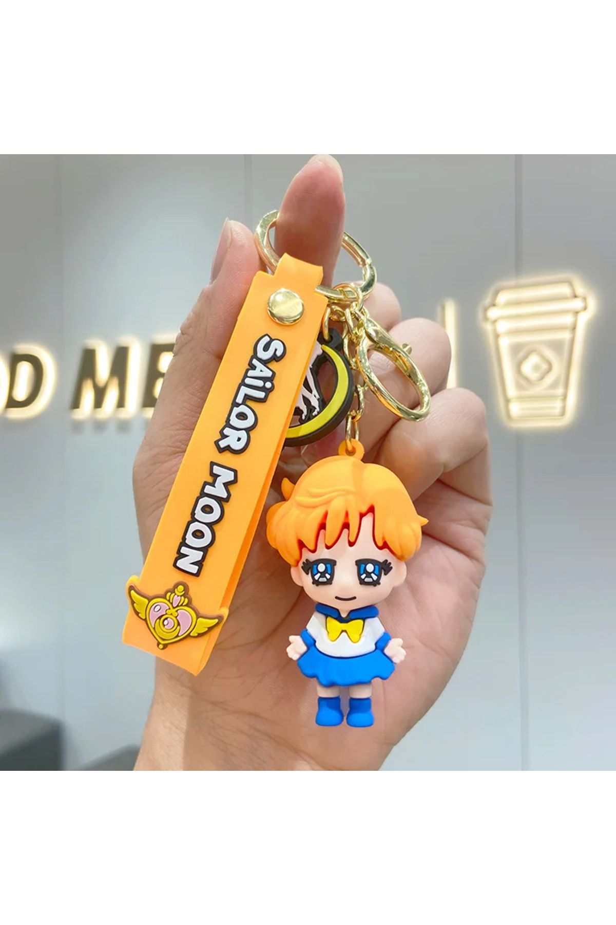 FG KONNİCHİWA japon animesi Sailor Moon anahtarlık sevimli araba anahtarlık çanta süsler tatil hediyeler