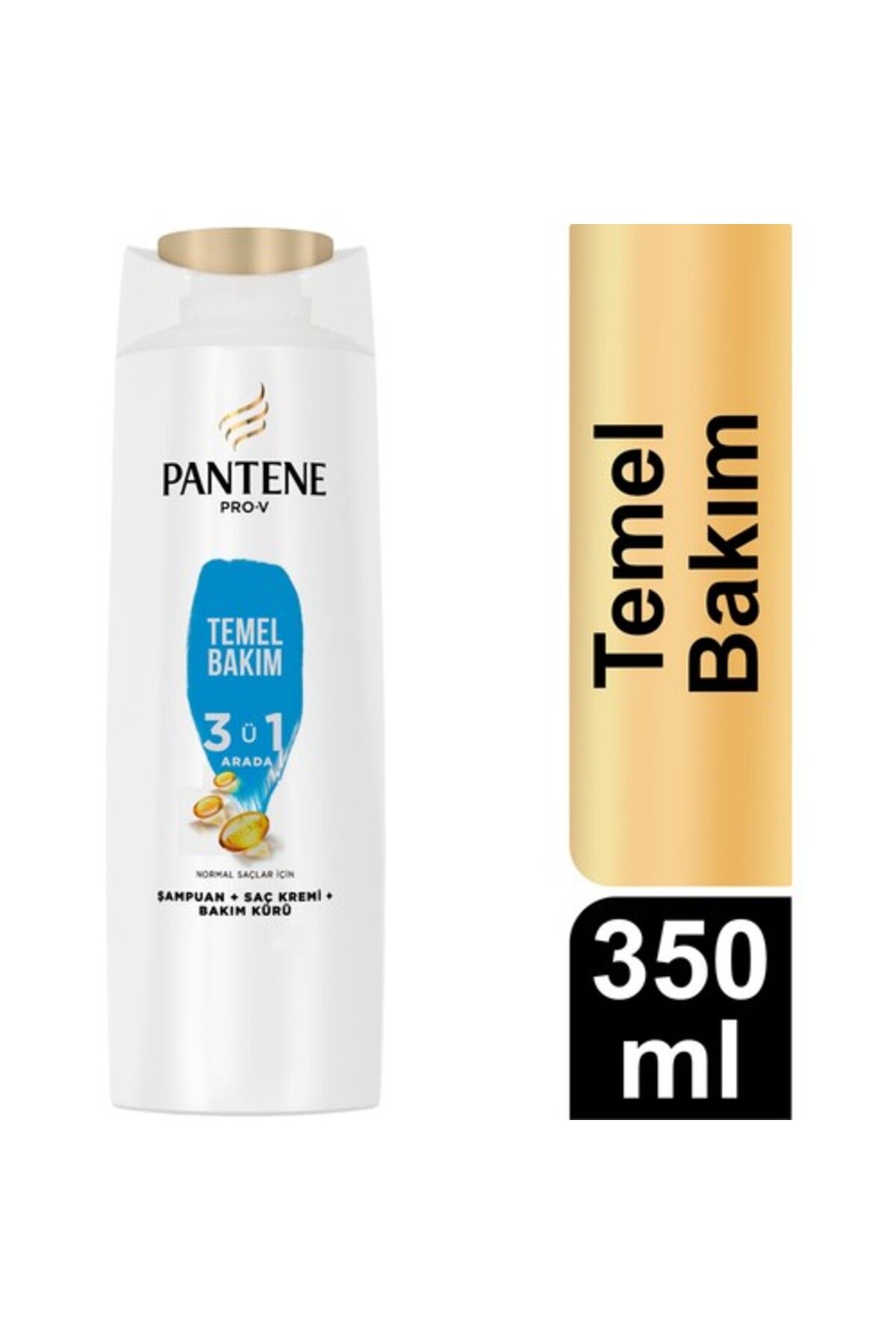 Pantene Sampuan 350ml 3in1 Temel Bakim