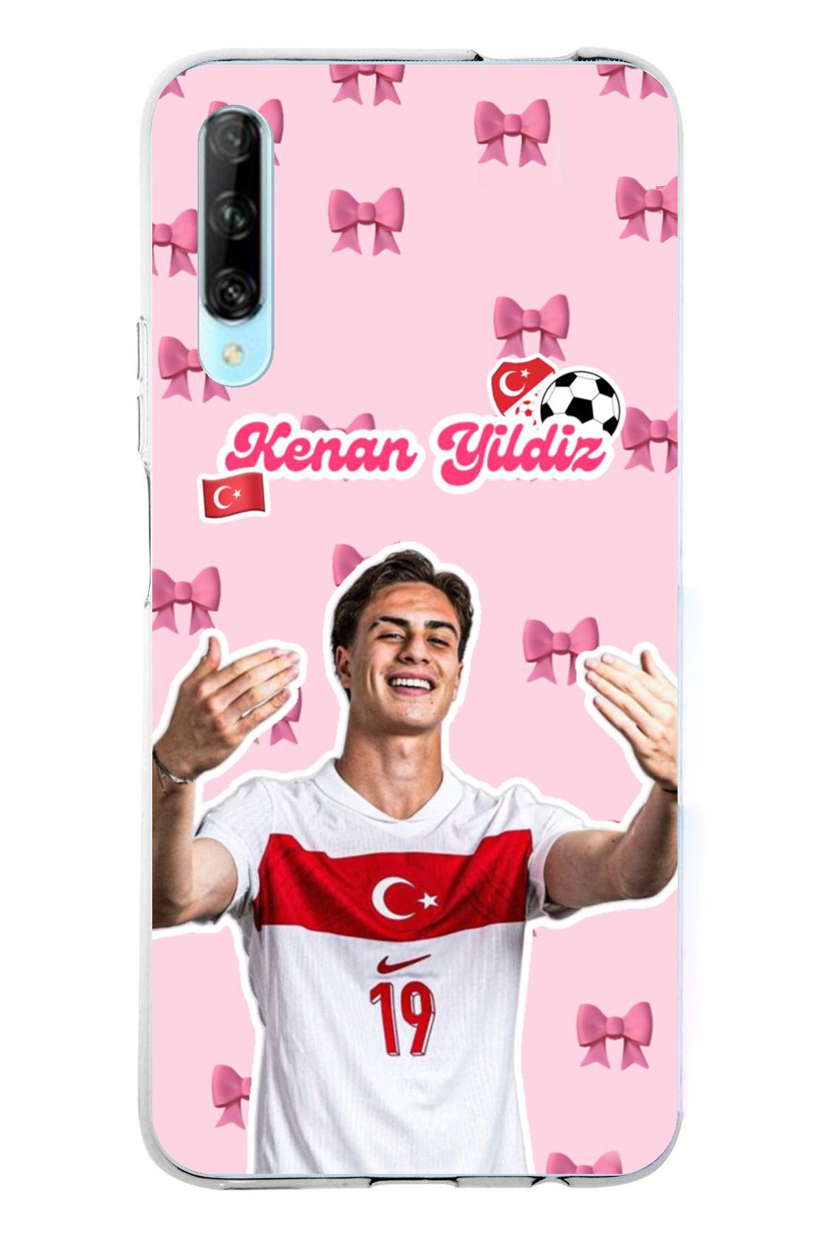 TechTree P Smart PRO Uyumlu Kenan Yıldız Kurdele Şeffaf Silikon Kılıf