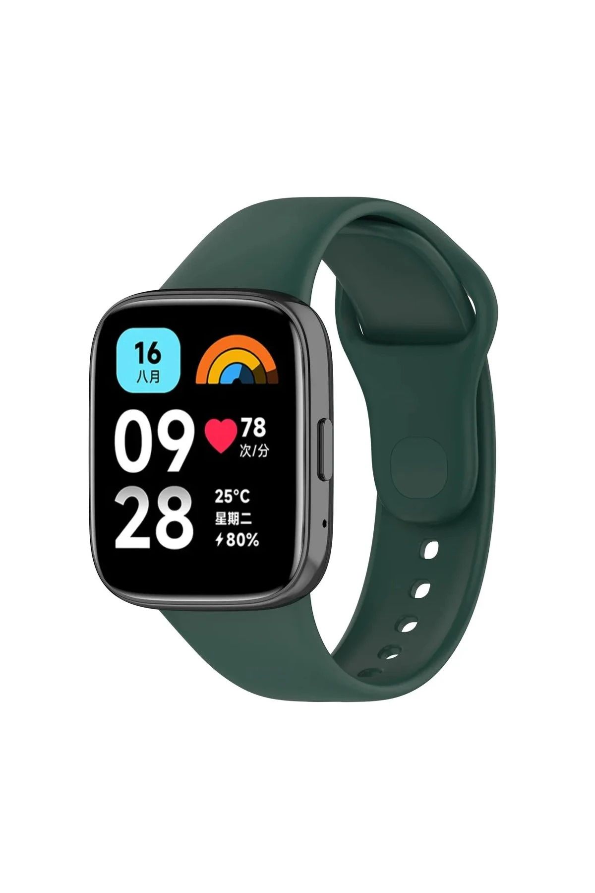 NewFace Xiaomi Redmi Watch 3 Active Klasik Kordon - Haki Yeşil MRAYD