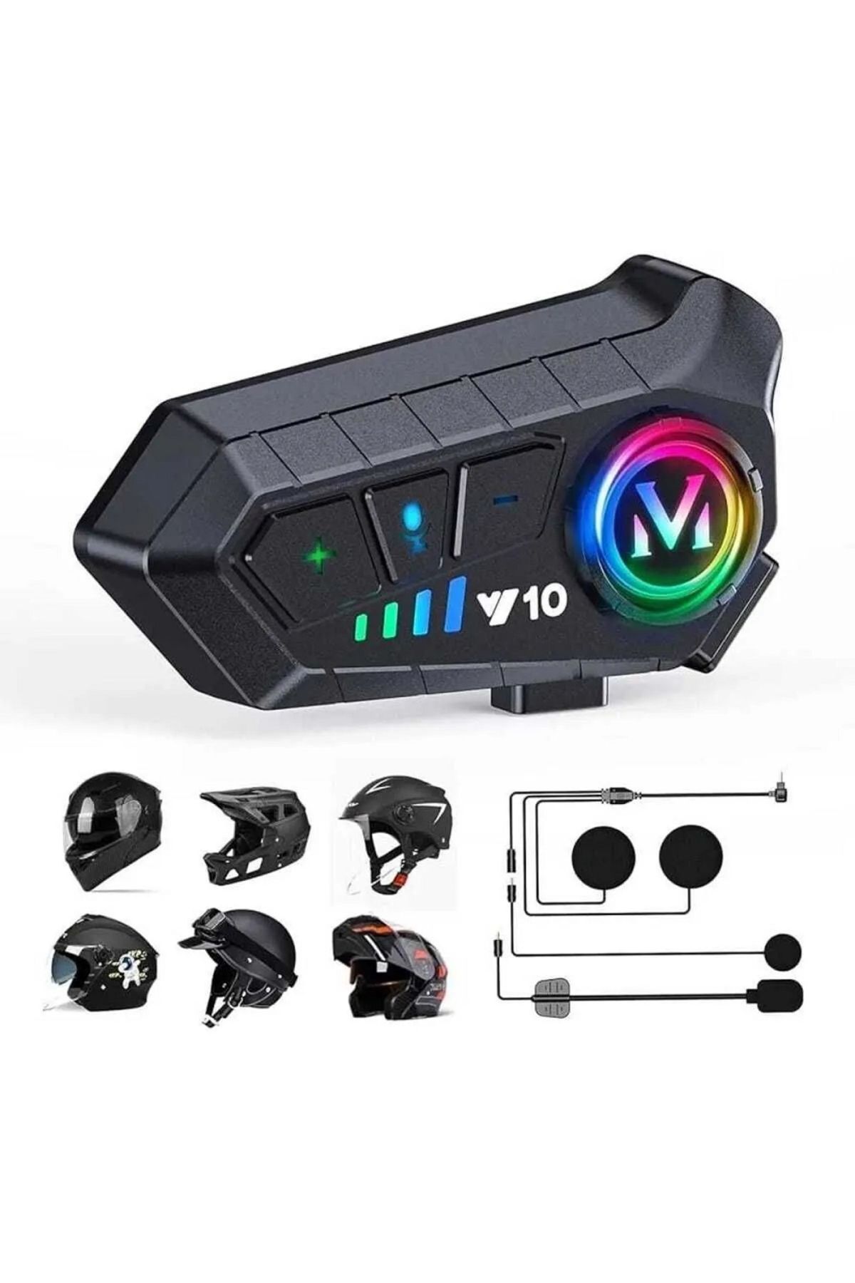 Blic Motosiklet Kask Intercom Blic Y10