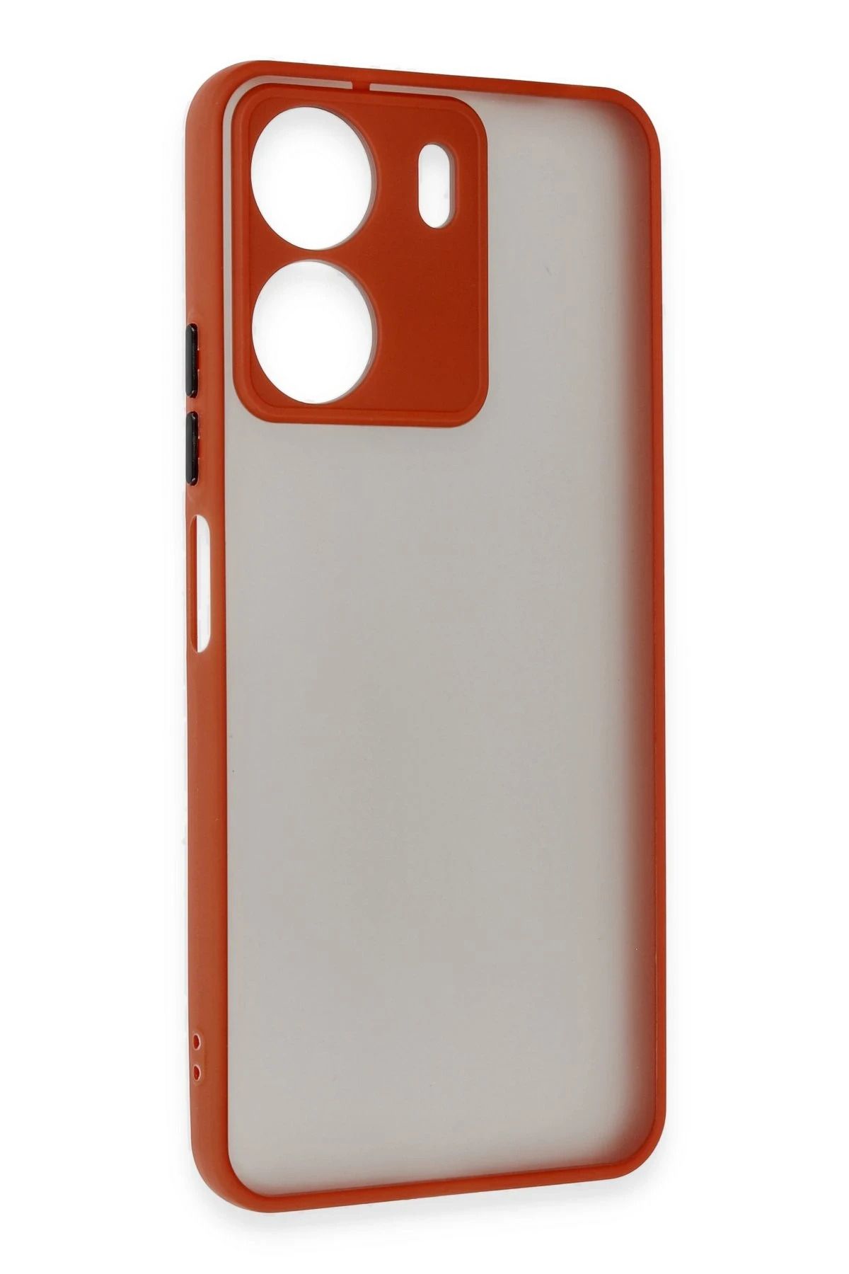 NewFace Xiaomi Redmi 13C Kılıf Montreal Silikon Kapak - Kırmızı DPMAH