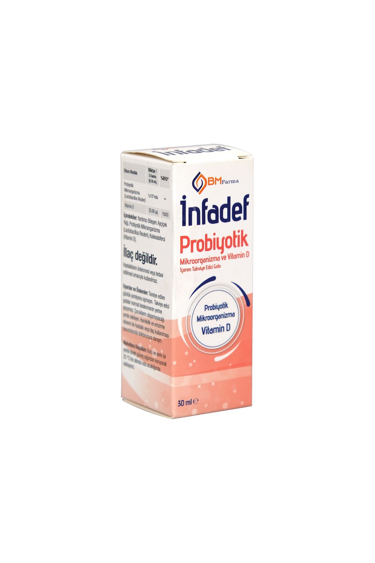 ALVİT Infadef Probıyotik 30 Ml