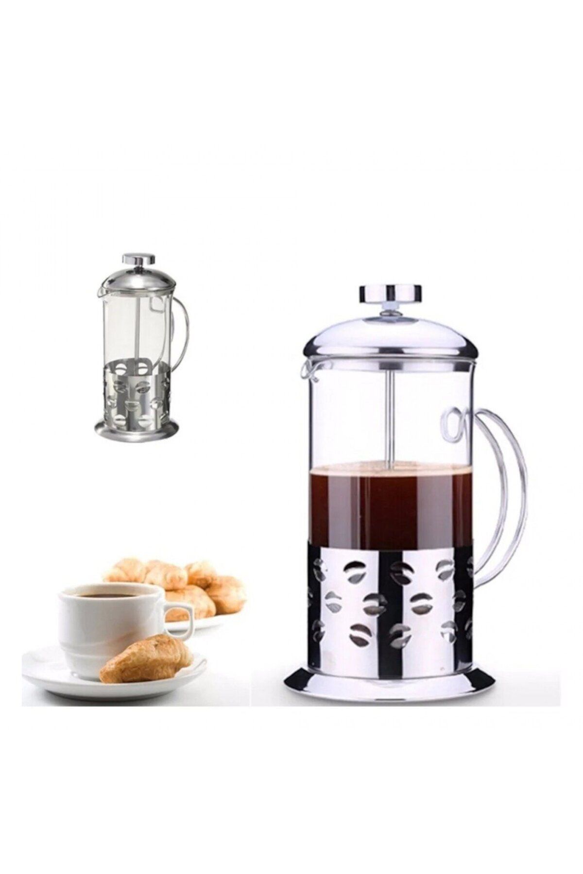 GİRGİN ZÜCCACİYE Apfel French Press (Bitki Çayı, Filtre Kahve Demleme Aparatı)