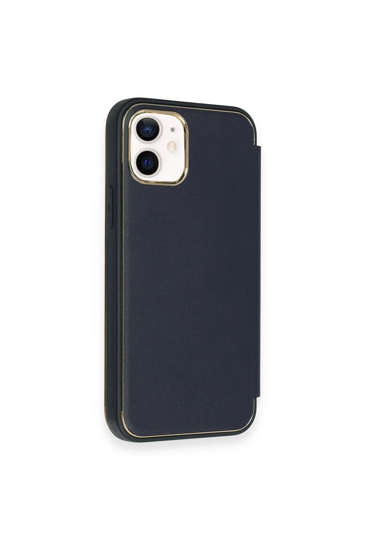 NewFace iPhone 11 Kılıf Dolpin Kapaklı - Lacivert NRMSA