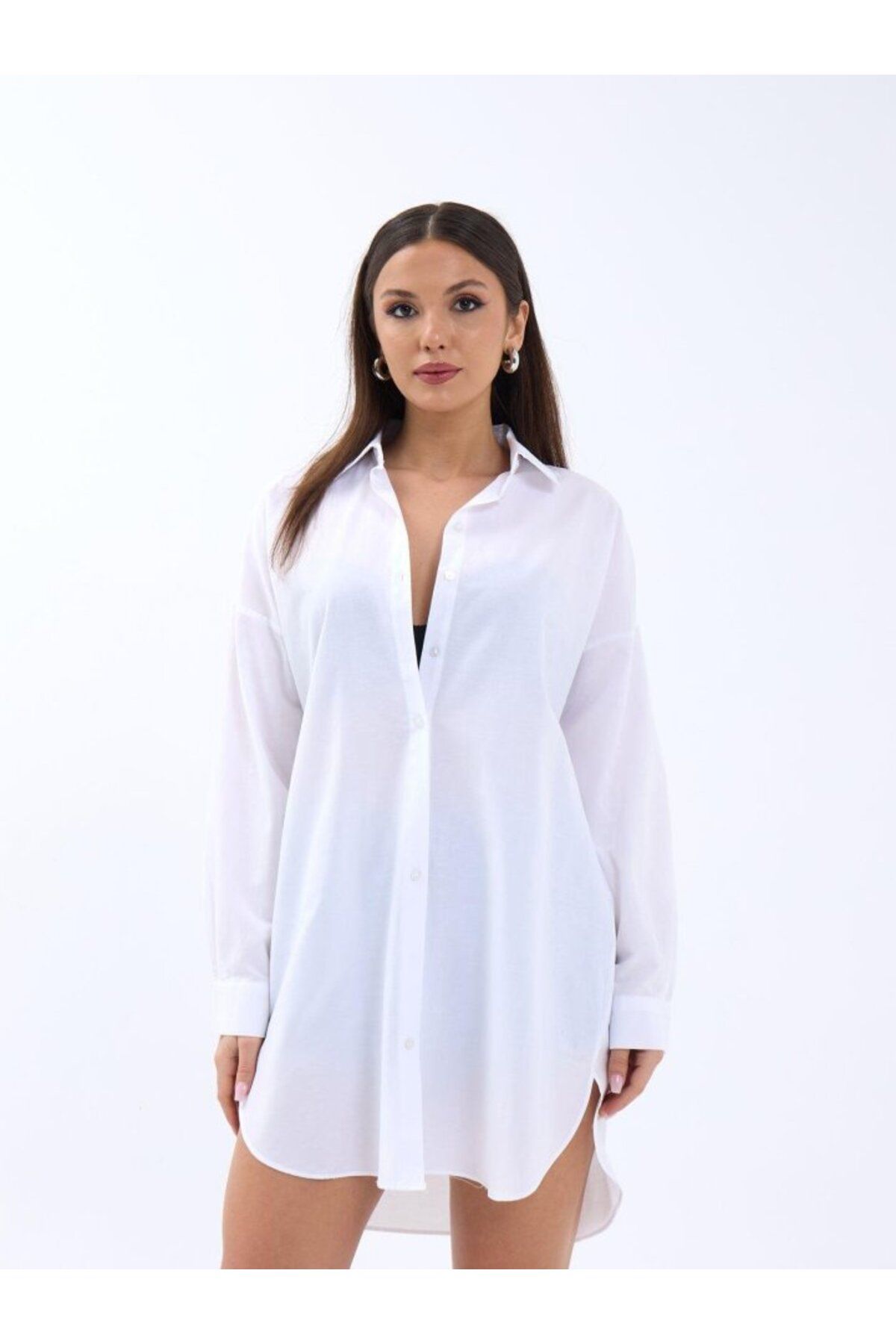 ARUZ MODA 4474 GÖMLEK-BEYAZ