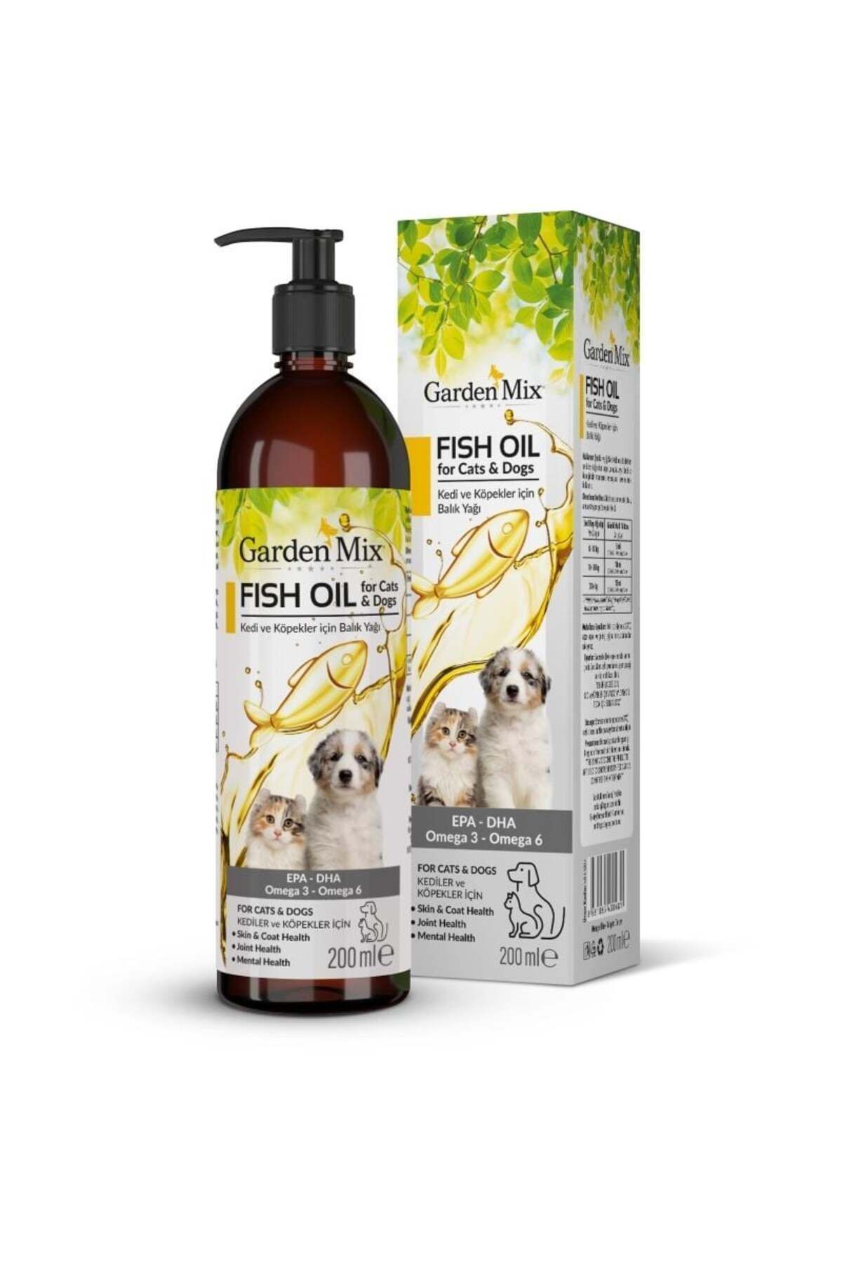 Gardenmix Garden Mix Kedi Ve Köpek Somon Yağı 200ml