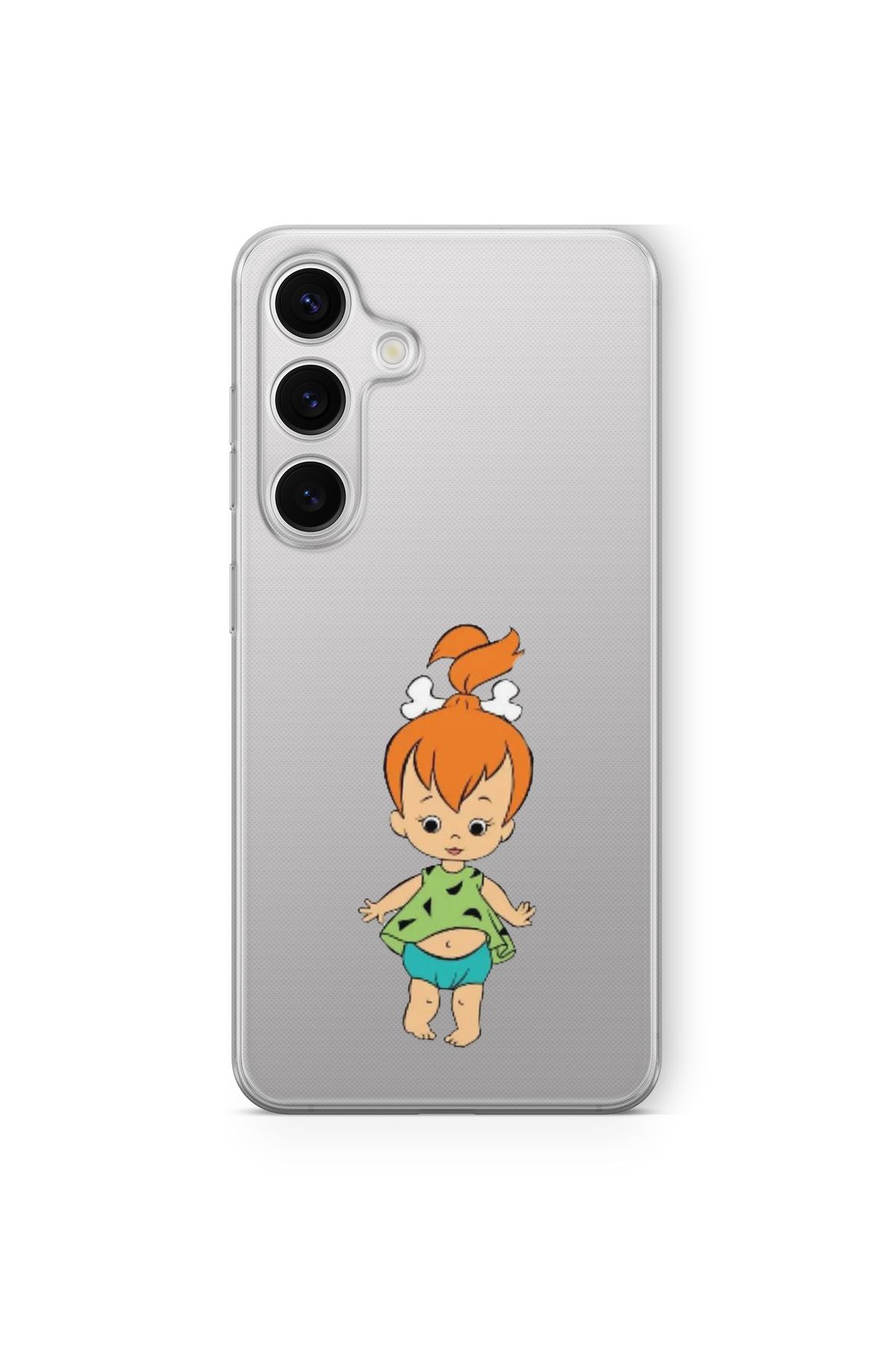 Space Star Samsung Galaxy A36 Uyumlu Çakıl Çakmaktaş Tasarım Baskılı Şeffaf Kılıf