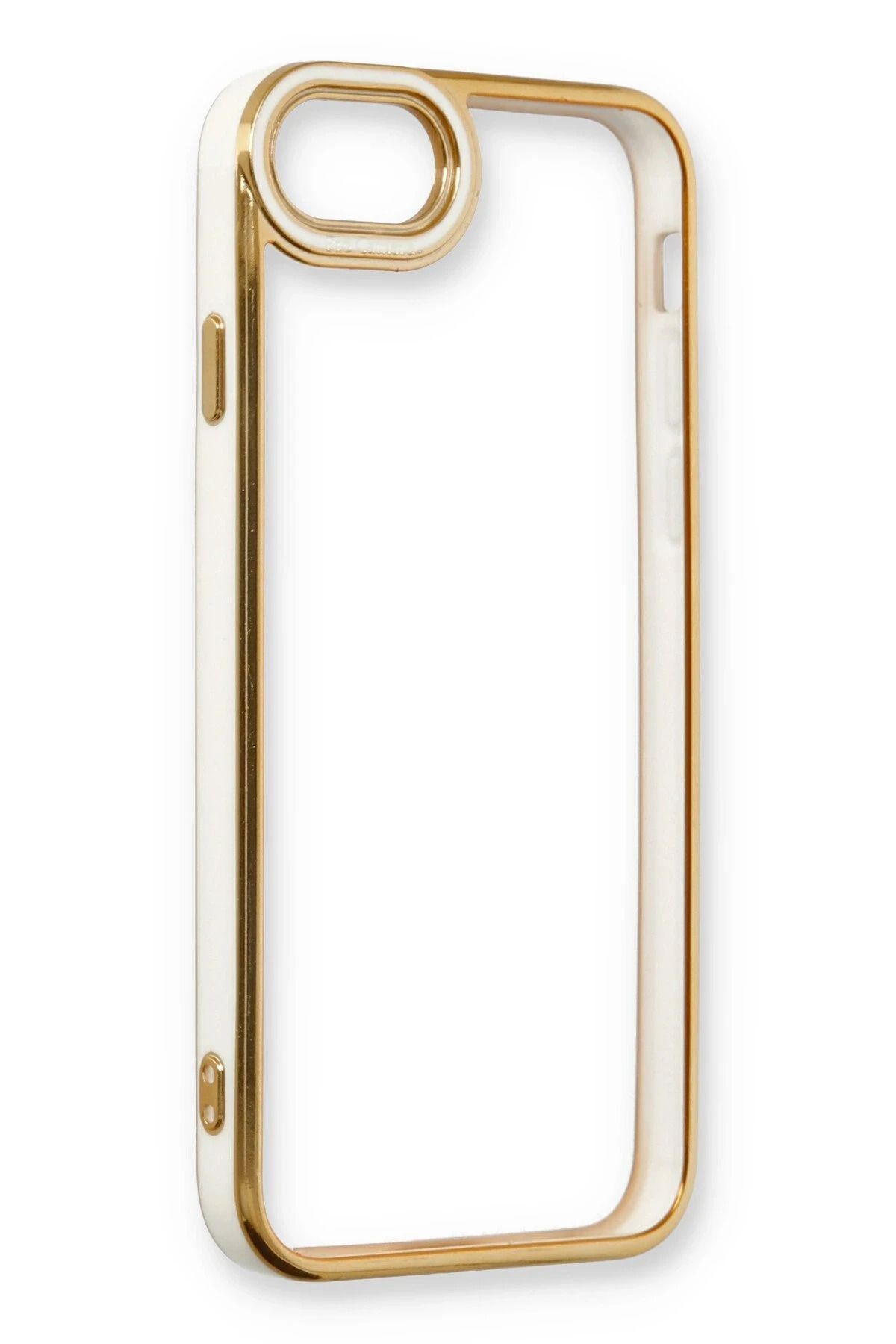 NewFace iPhone 6 Kılıf Liva Lens Silikon - Beyaz WLZOR