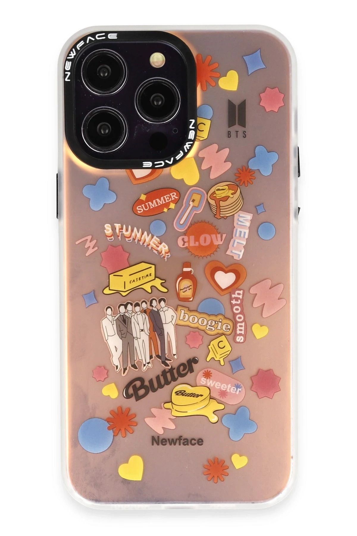 NewFace iPhone 13 Pro Max Uyumlu  Kılıf Estoril Desenli Kapak - Estoril - 16 BSTMY