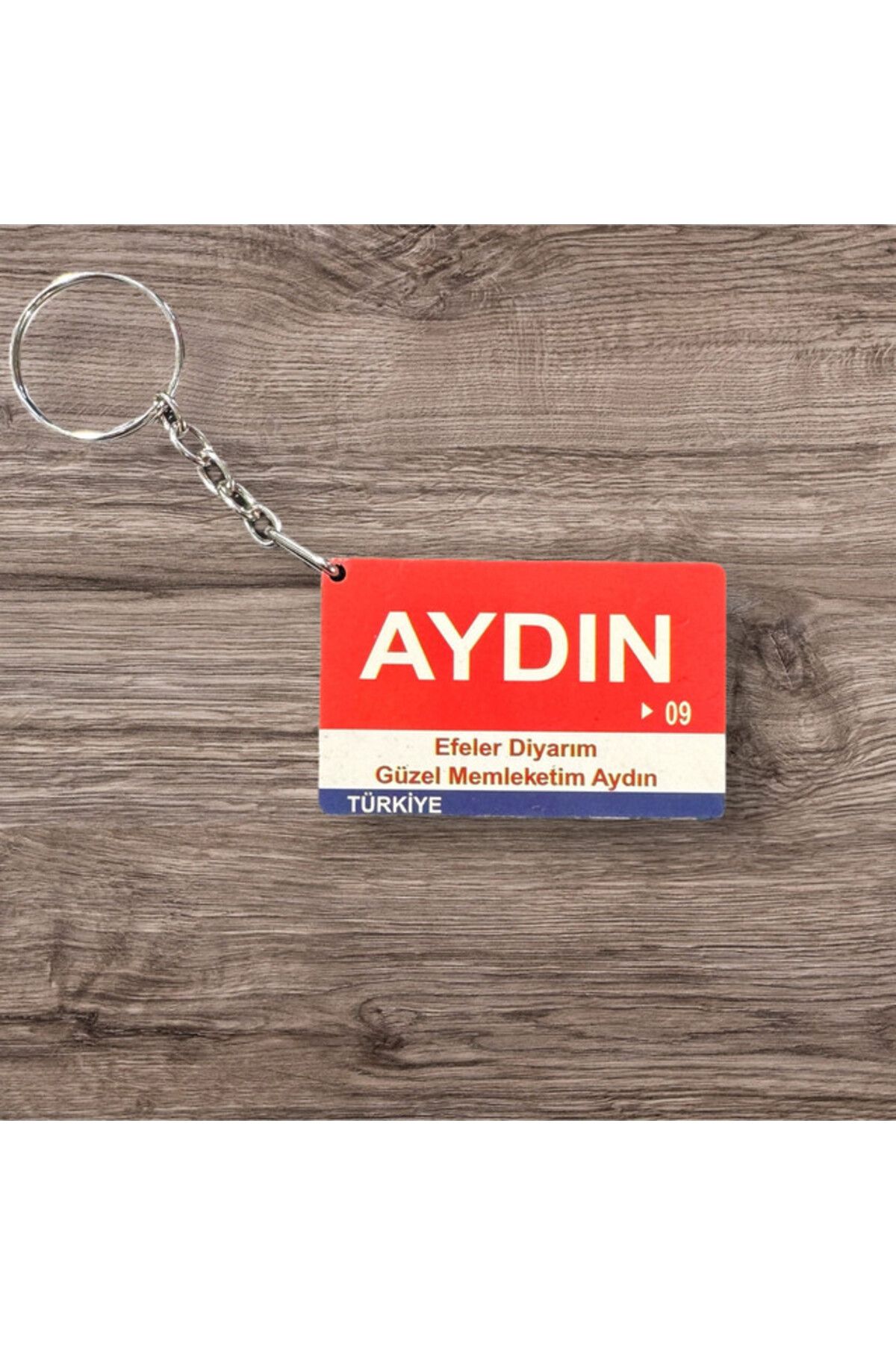 RoyalVance Aydın Ahşap Anahtarlık – İl ve Şehir Temalı Hediyelik