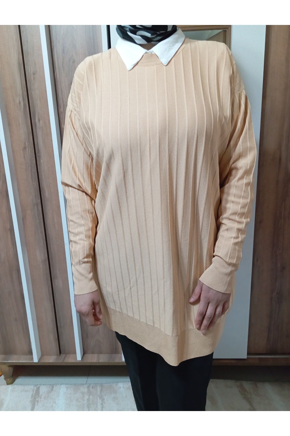 Jose Clothing İnce Tesettür Triko Bluz