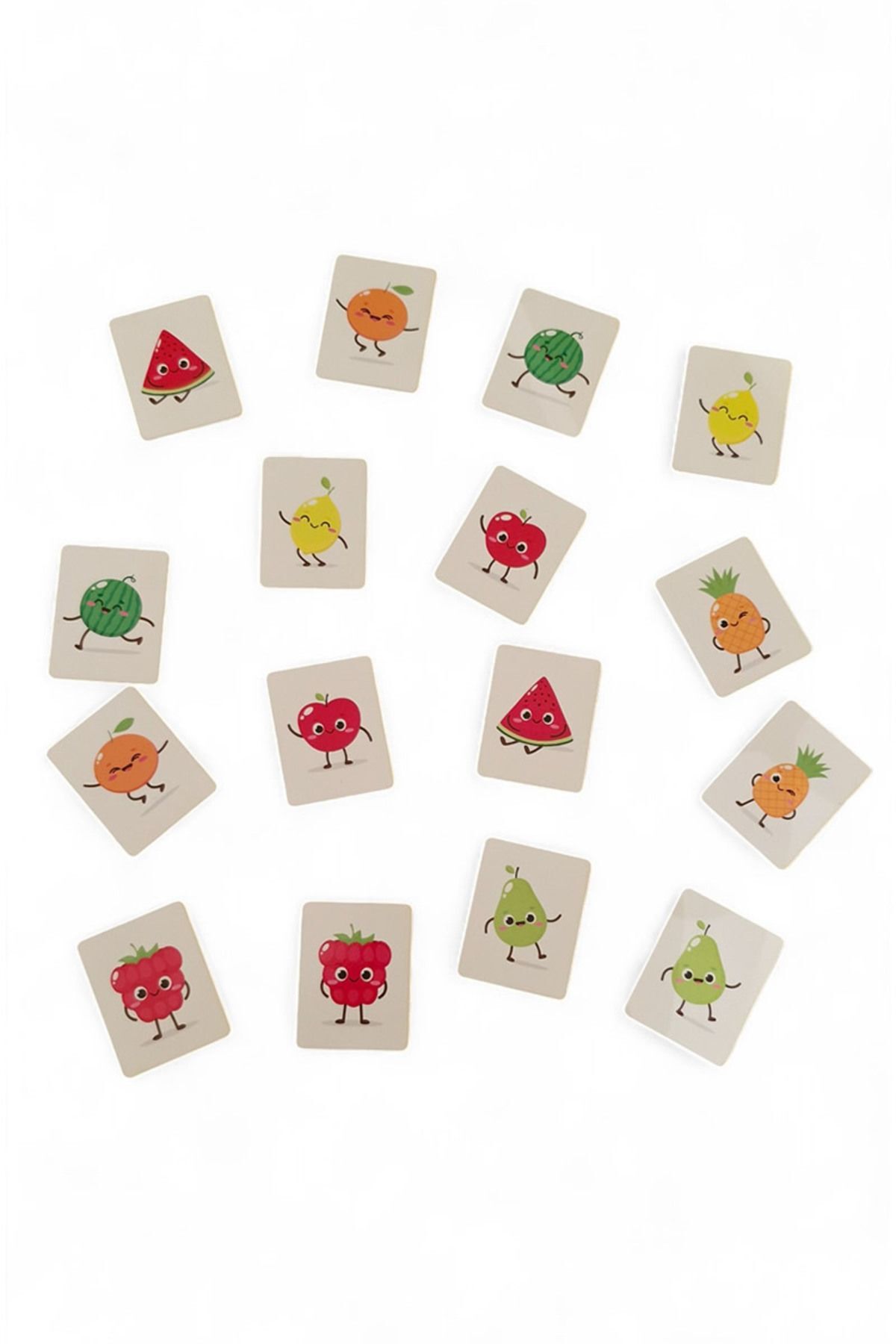 Fizello Ahşap Meyveler Eğitici Ve Öğretici Eşleştirme Kartları Bebek Çocuk Oyuncak fotoğrafı 3 (önizleme)