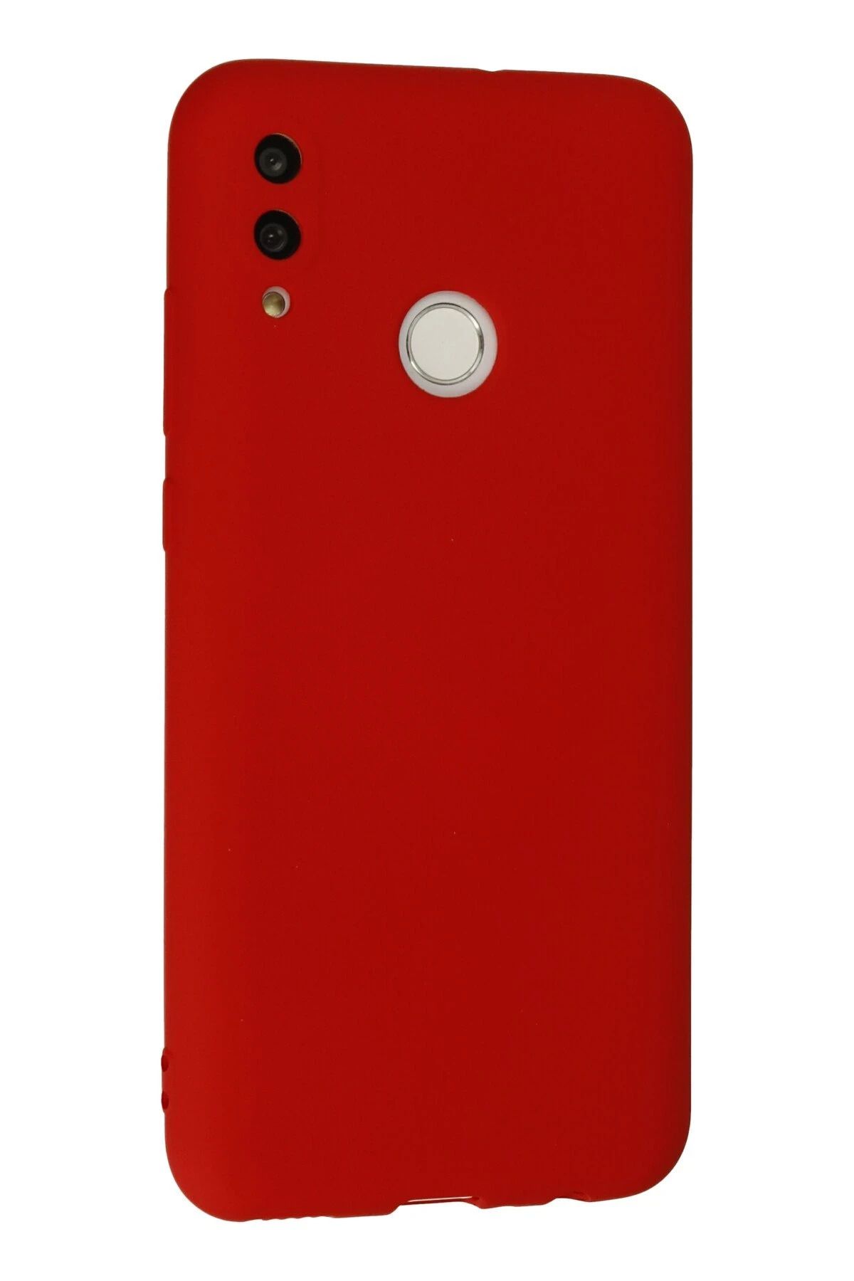 NewFace Uyumlu Huawei P Smart 2019 Kılıf Nano içi Kadife Silikon - Kırmızı SVLRS