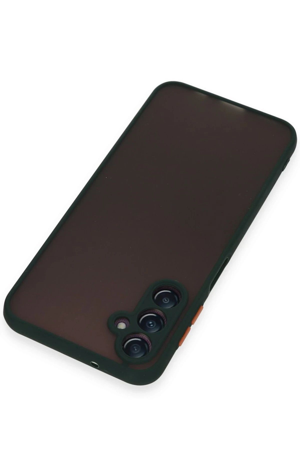 NewFace Samsung Galaxy A25 5G Kılıf Montreal Silikon Kapak - Yeşil BSTMY
