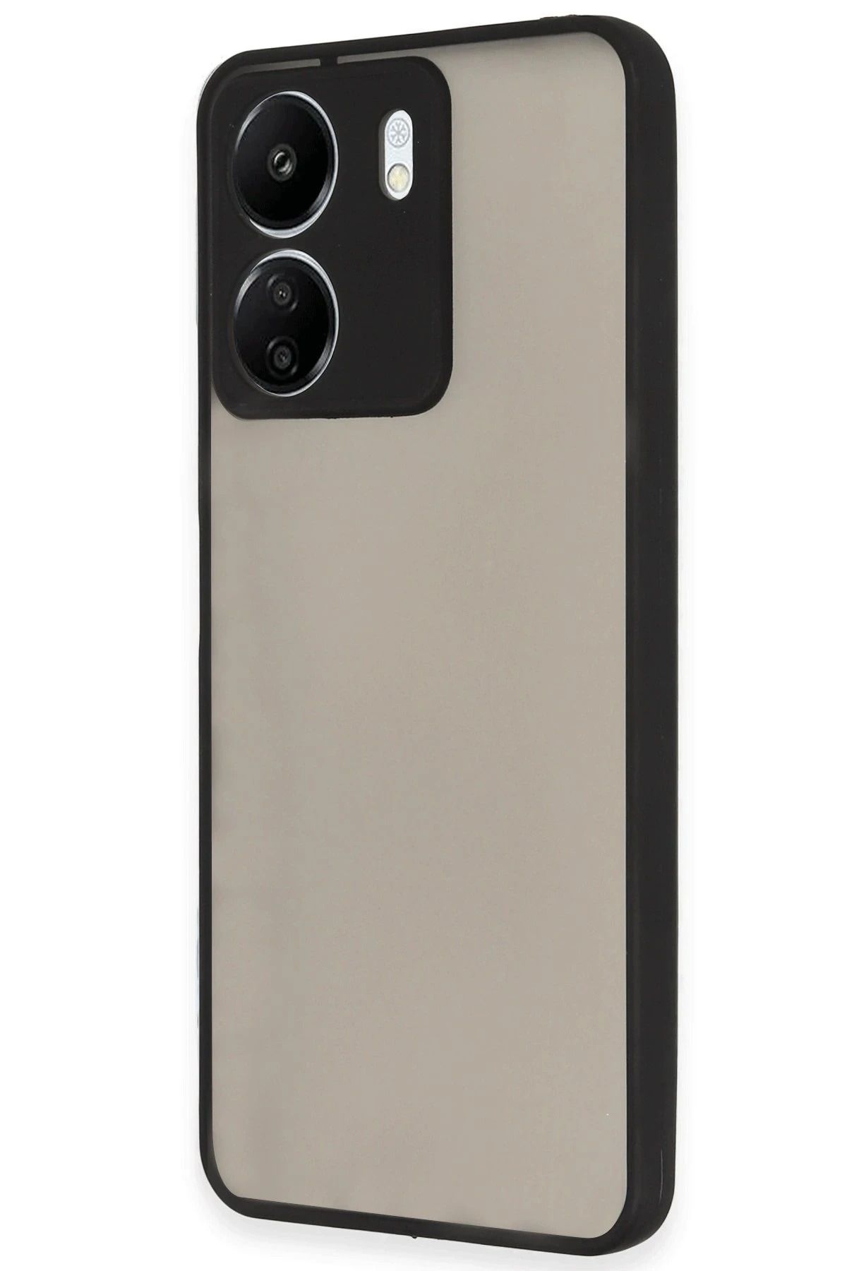 NewFace Xiaomi Redmi 13C Kılıf Montreal Silikon Kapak - Siyah DPMAH