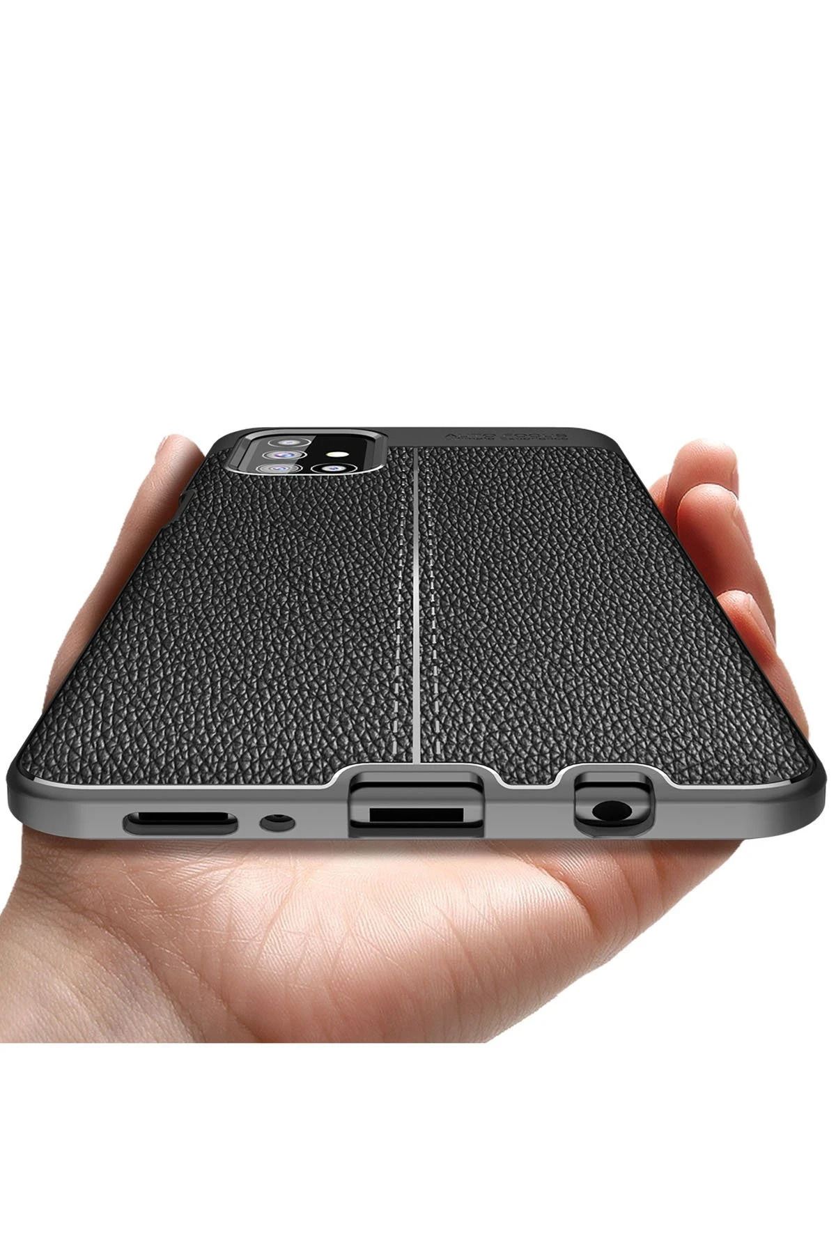 NewFace Samsung Galaxy M31S Kılıf Auto Focus Kapak - Kırmızı BSTMY